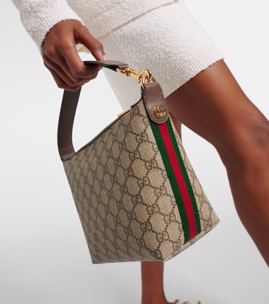 Borsa A Spalla Ophidia Misura Piccola di Gucci in Marrone Lyst