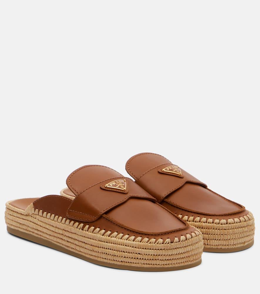Women's Prada Espadrille shoes and sandals | Lyst