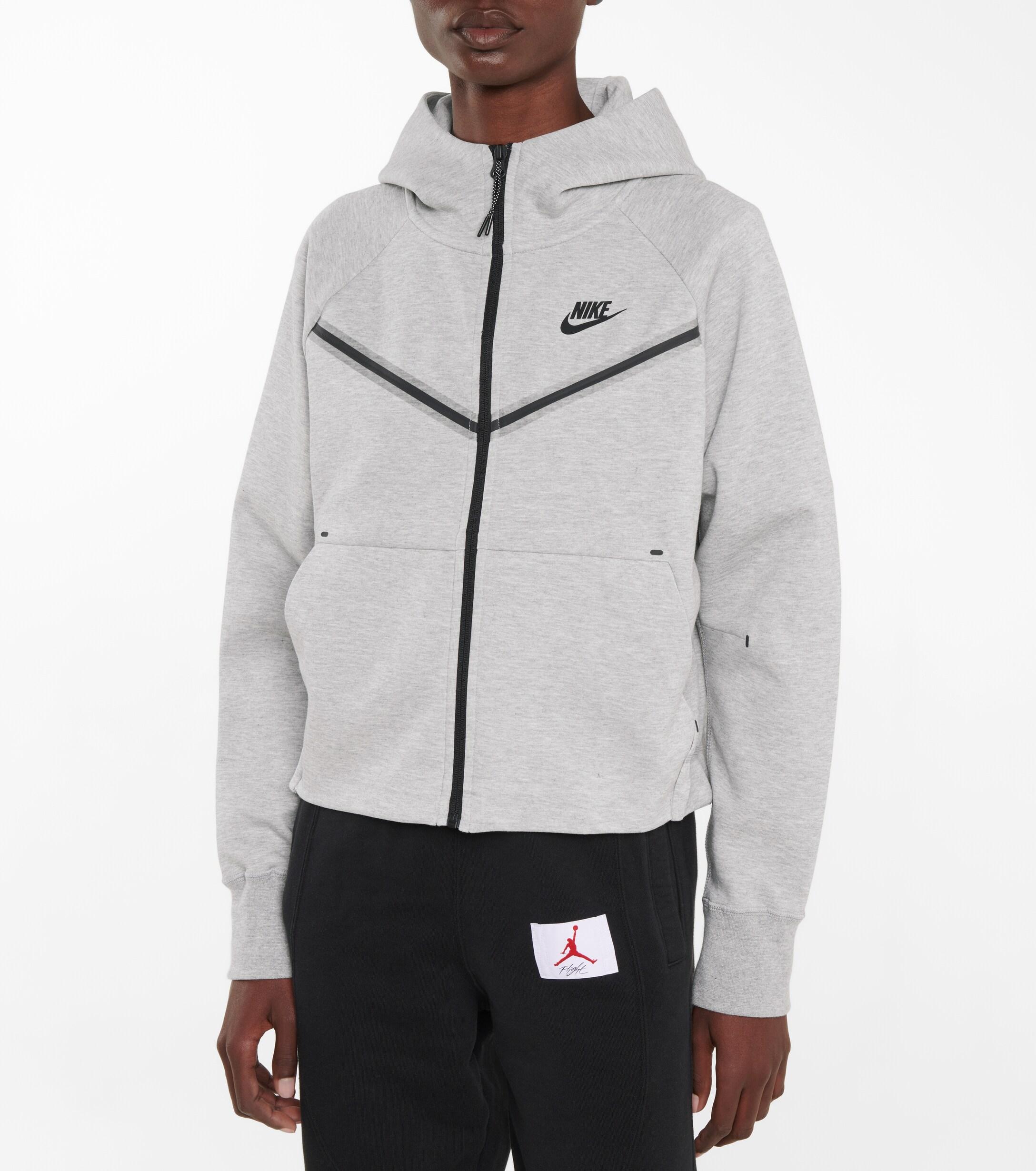 Nike Tech-fleece Windrunner Hoodie in Grey (Gray) - Lyst