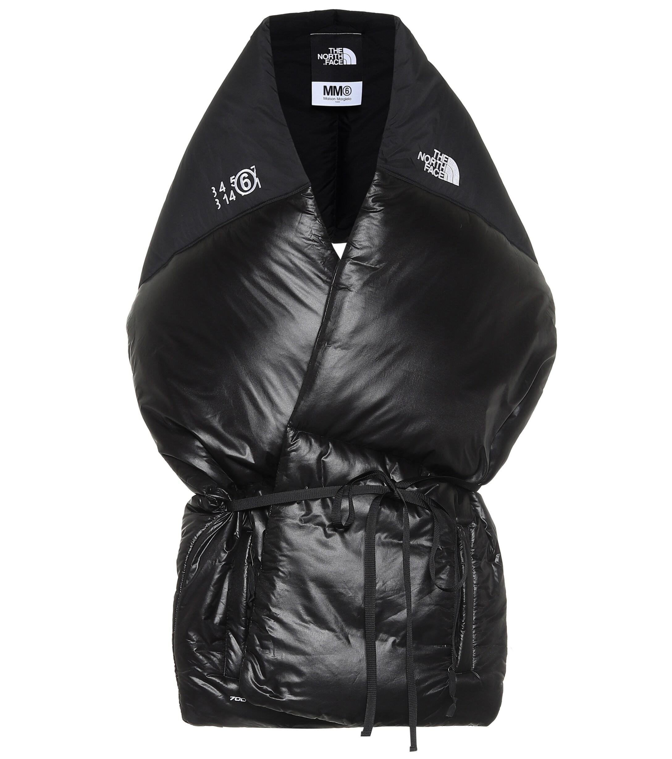 MM6 by Maison Martin Margiela X North Face Nuptse Padded Down Scarf in  Black | Lyst