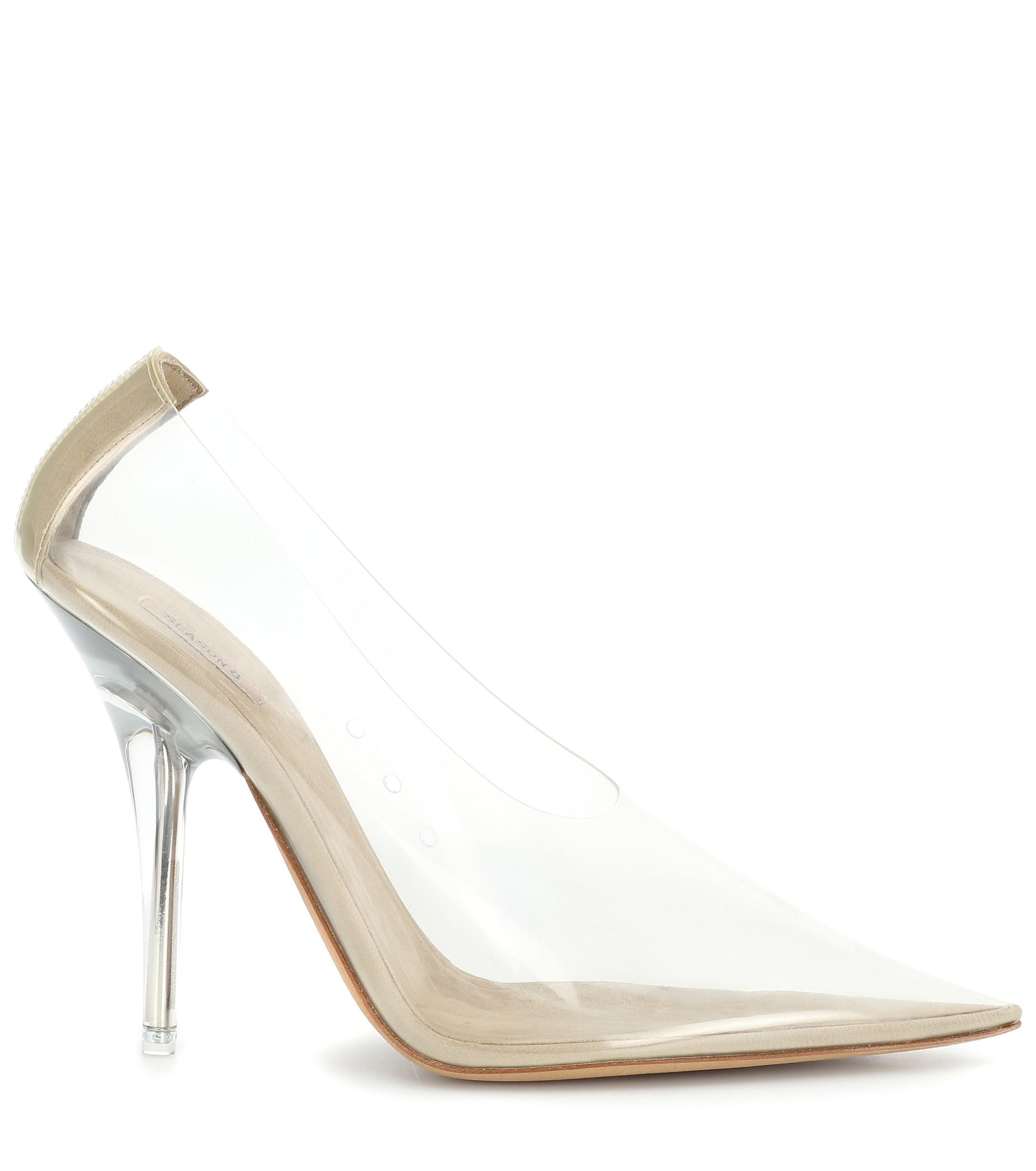 Yeezy Transparent Pumps (season 8) in White | Lyst