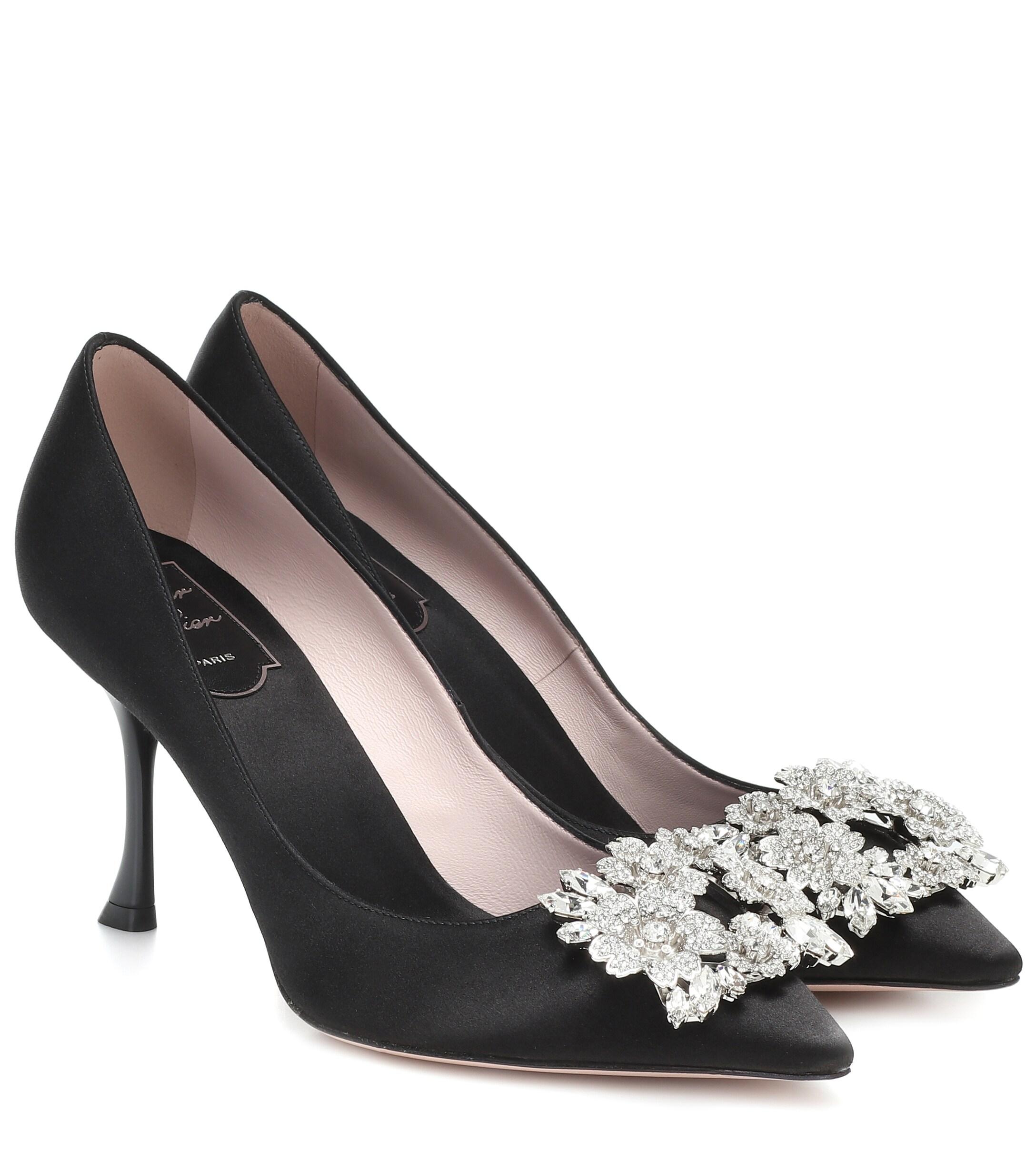 roger vivier satin