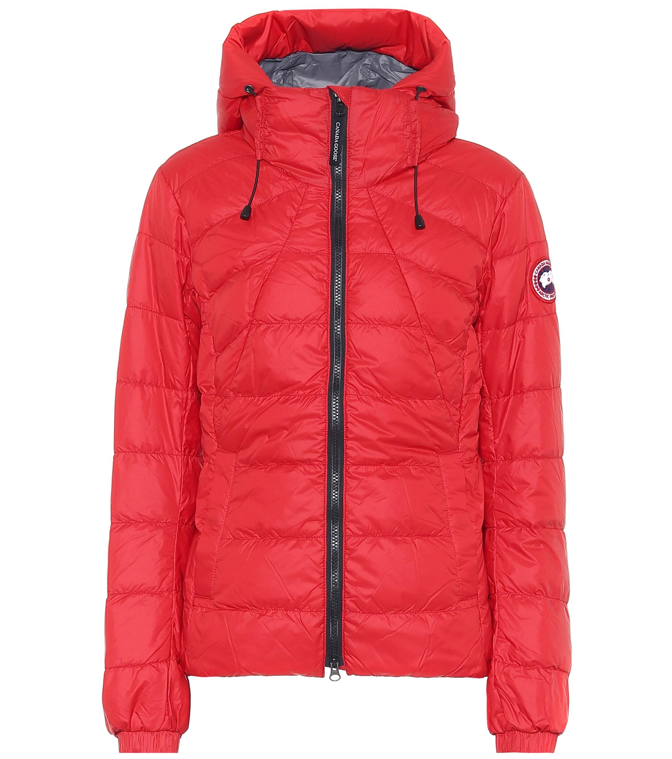 Canada Goose Goose Abbott Hoody Packable Down Jacket in Red Save 31 Lyst