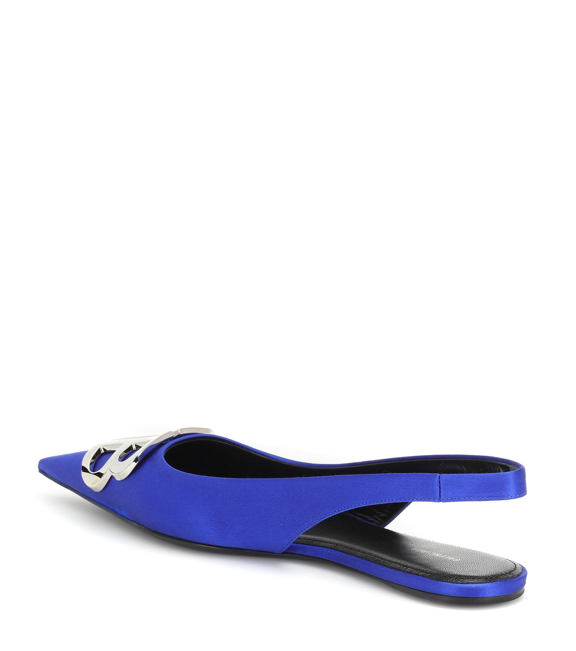 electric blue flats