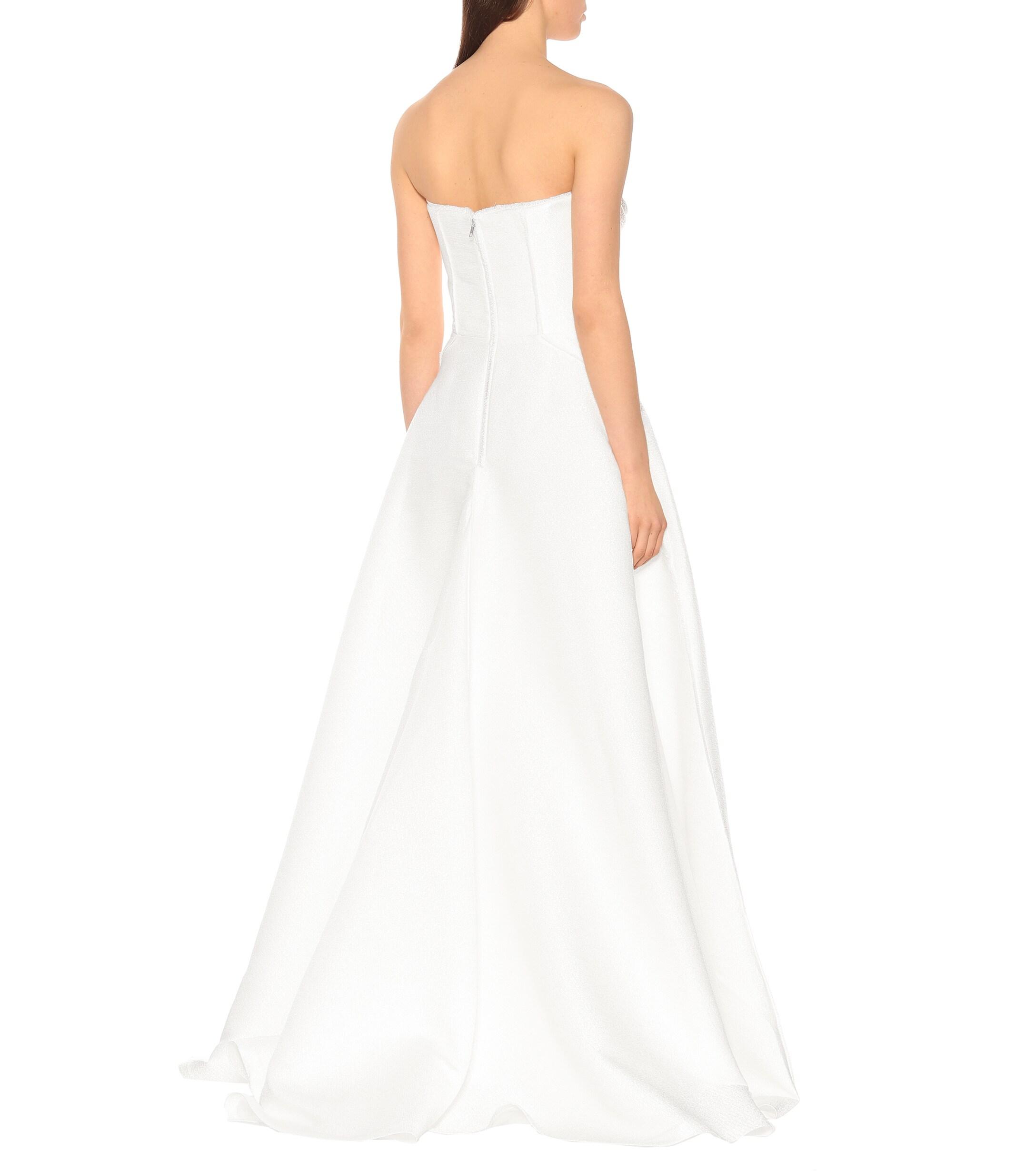 Alex Perry Clementine Gown In White Lyst