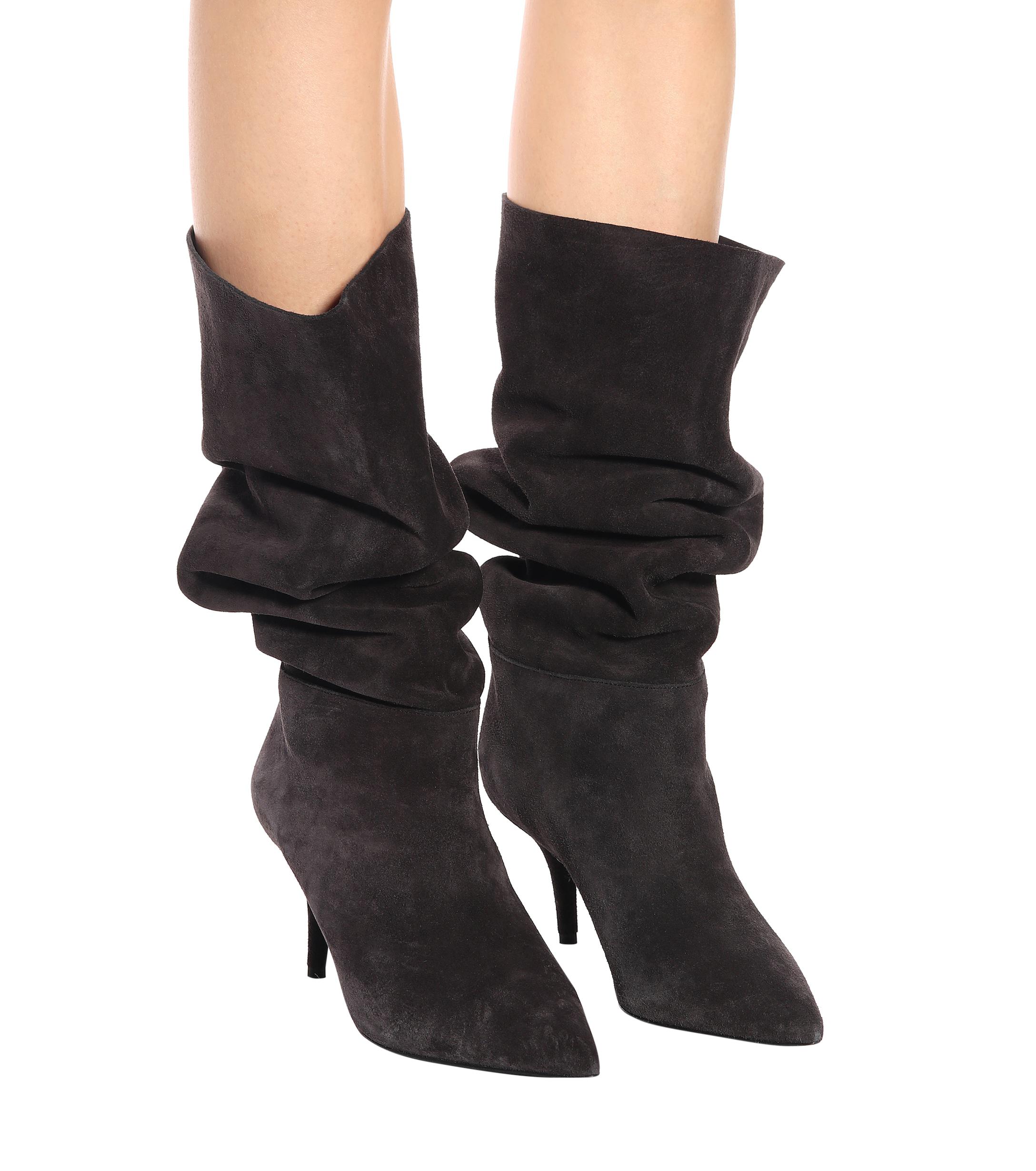 yeezy knee length boots