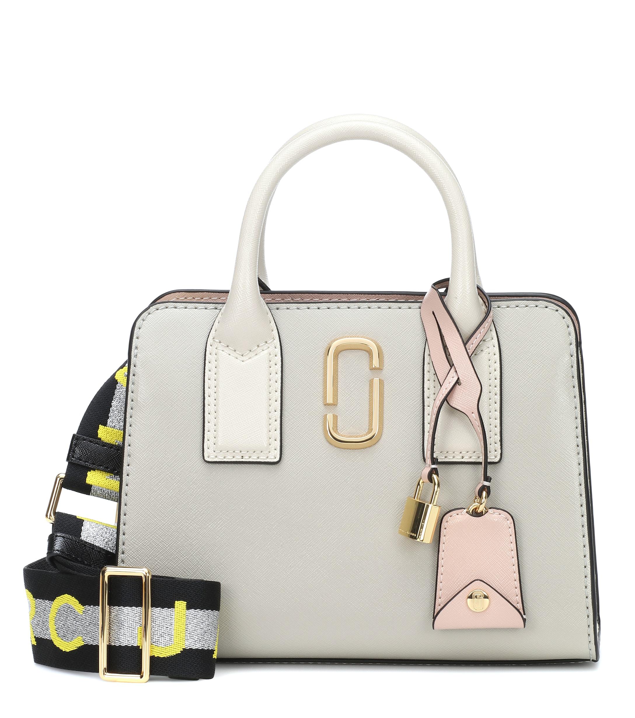 Marc Jacobs Little Big Shot Leather Tote - Lyst