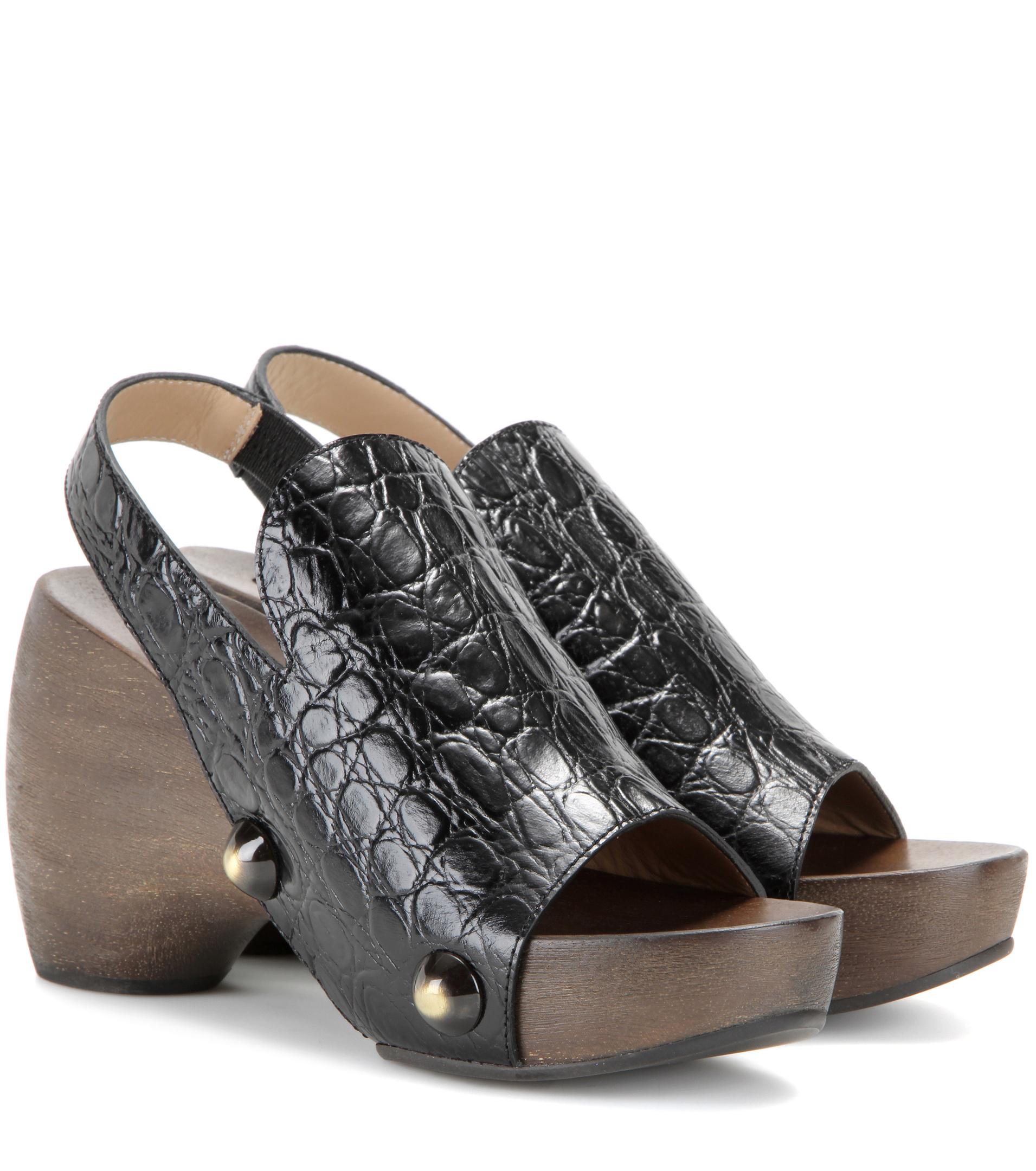 cheap platform clogs