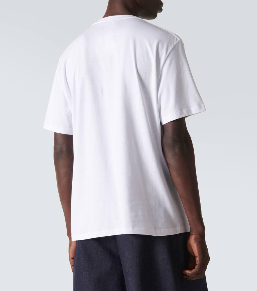 Loewe Paula'S Ibiza Anagram Cotton Jersey T-Shirt in White
