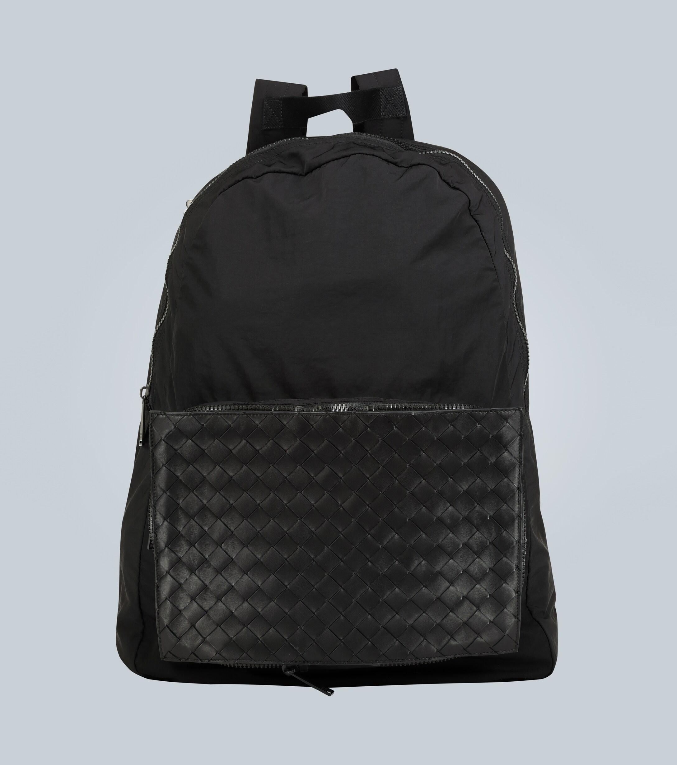 bottega veneta intrecciato backpack
