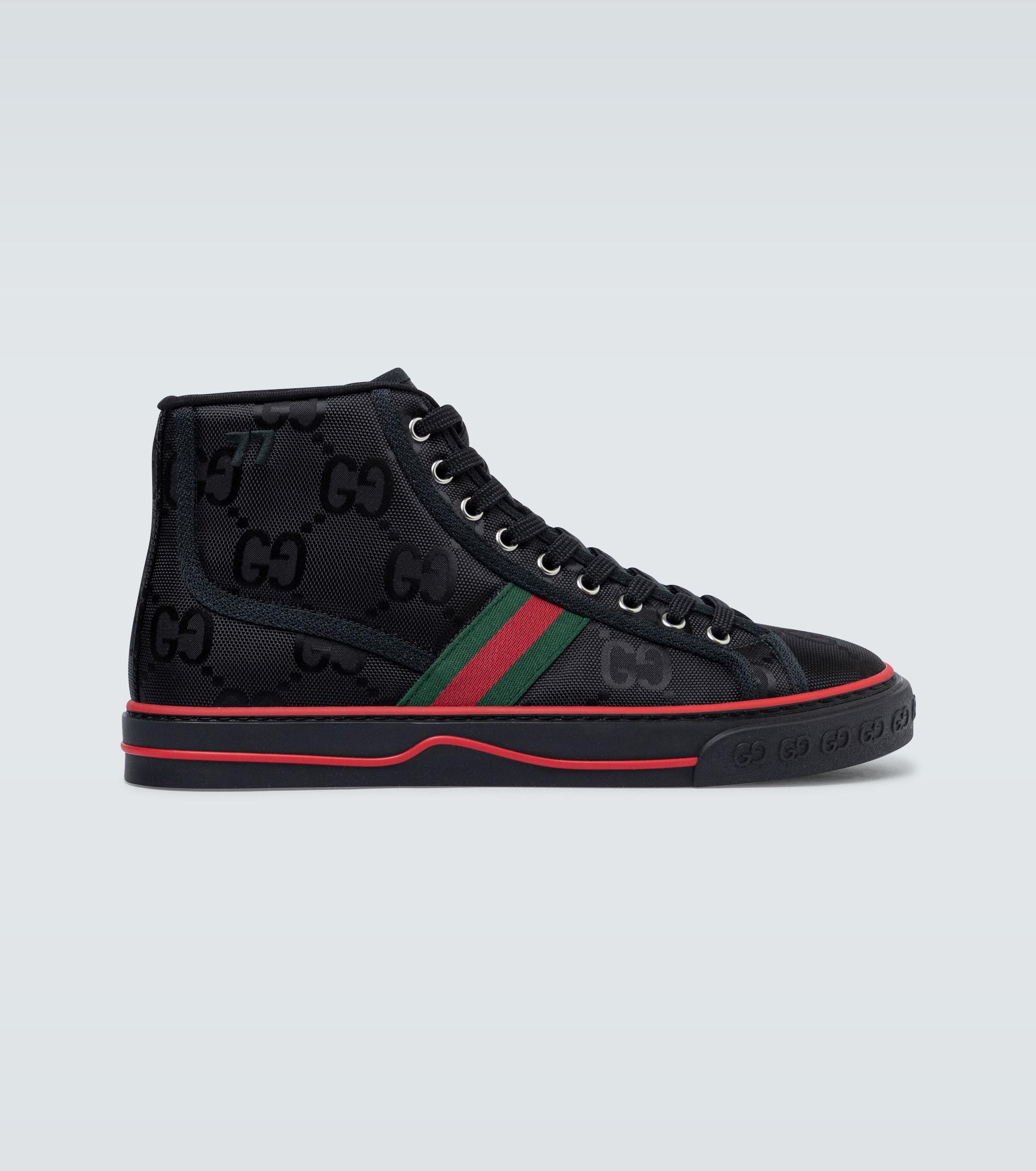 Gucci Synthetic Off The Grid High-top Sneakers in Black - Lyst