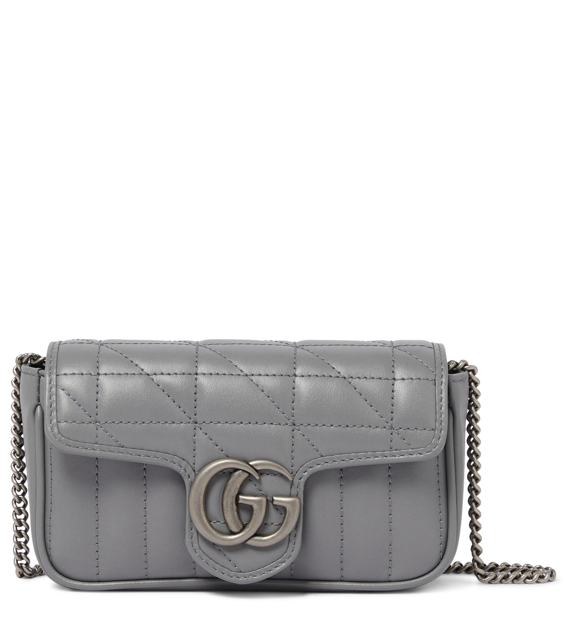 GUCCI, Marmont Gg Super Mini Quilted Shoulder Bag, Women, Crossbody Bags