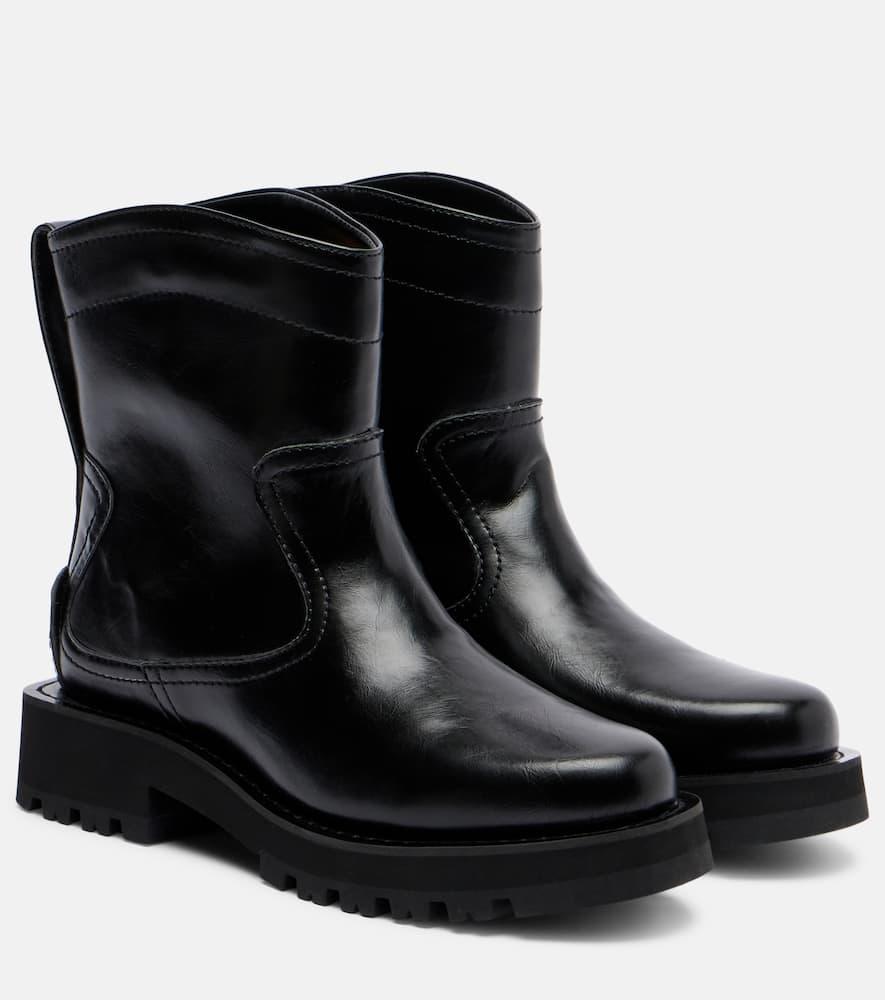 ショートブーツ・ブーティ GANNI Woman Flat ankle boots Black S2193 099 Ganni(ガニー) ショートブーツ・ブーティ(レディース) 2ページ目