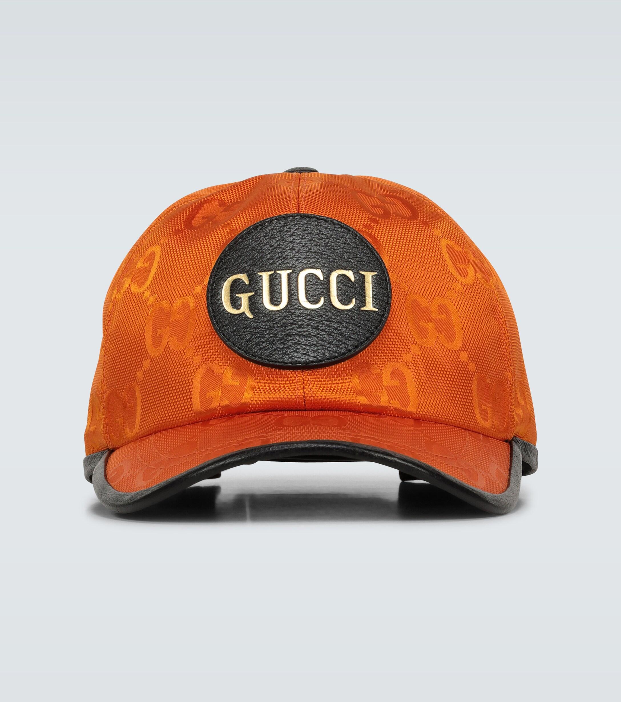 Gucci Off The Grid Baseball Hat in Orange | Lyst UK