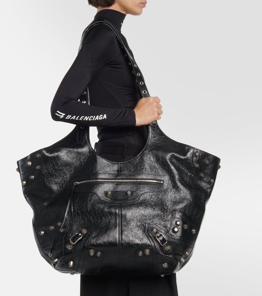 Balenciaga Large Le Cagole Carry All Tote Bag in Black | Lyst