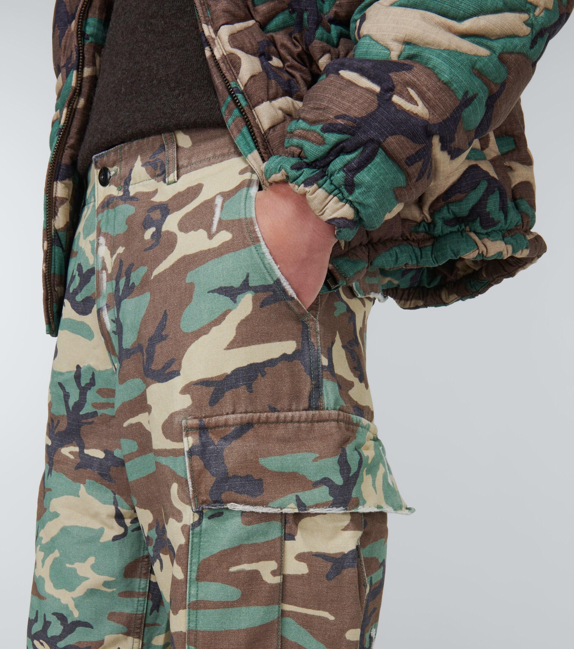 Camo cotton deals surplus cargo pant