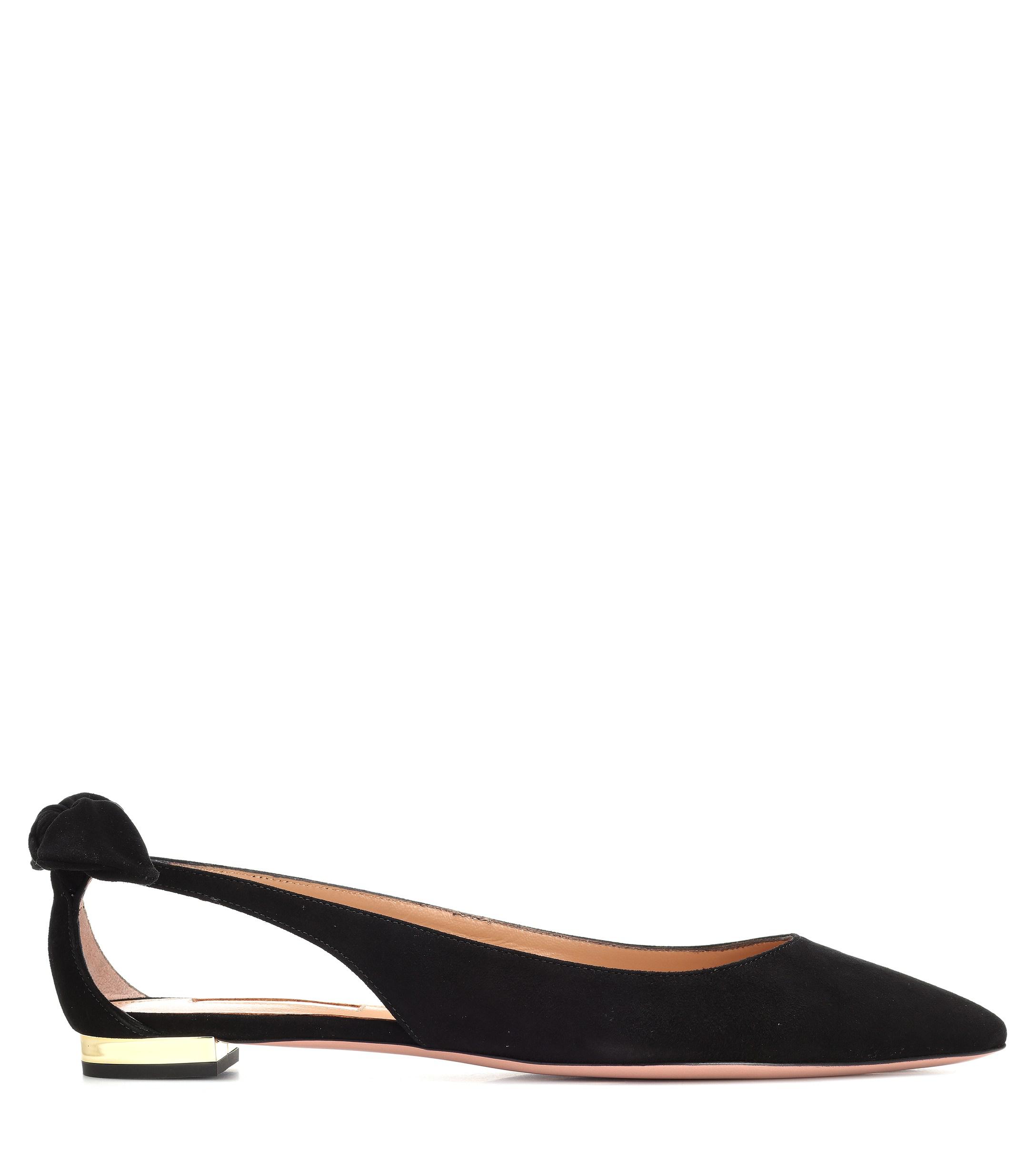 aquazzura deneuve ballet flats