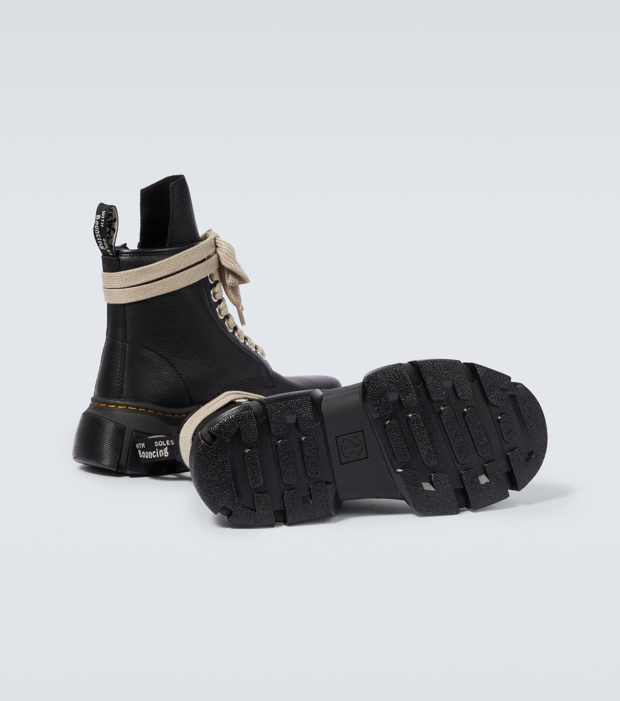 Rick Owens X Dr. Martens 1460 Dmxl Jumbo Lace Leather Boots
