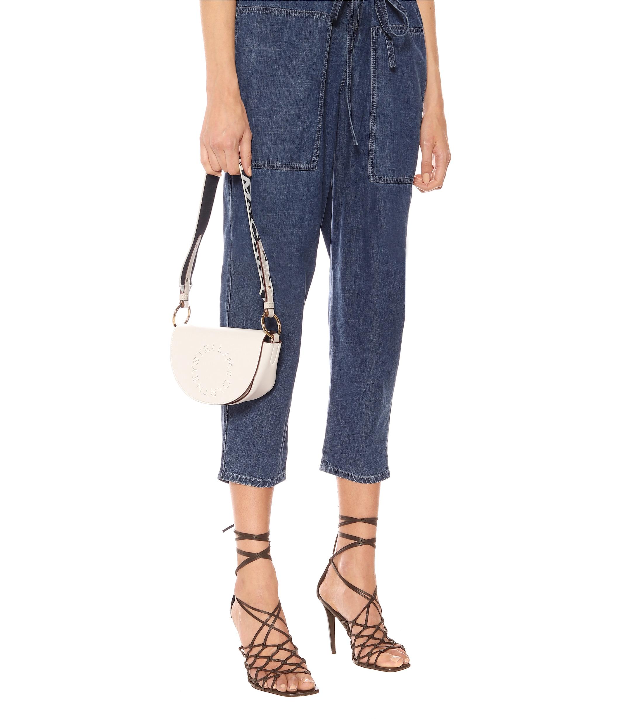 Stella McCartney Mini Marlee Shoulder Bag in White Lyst Canada