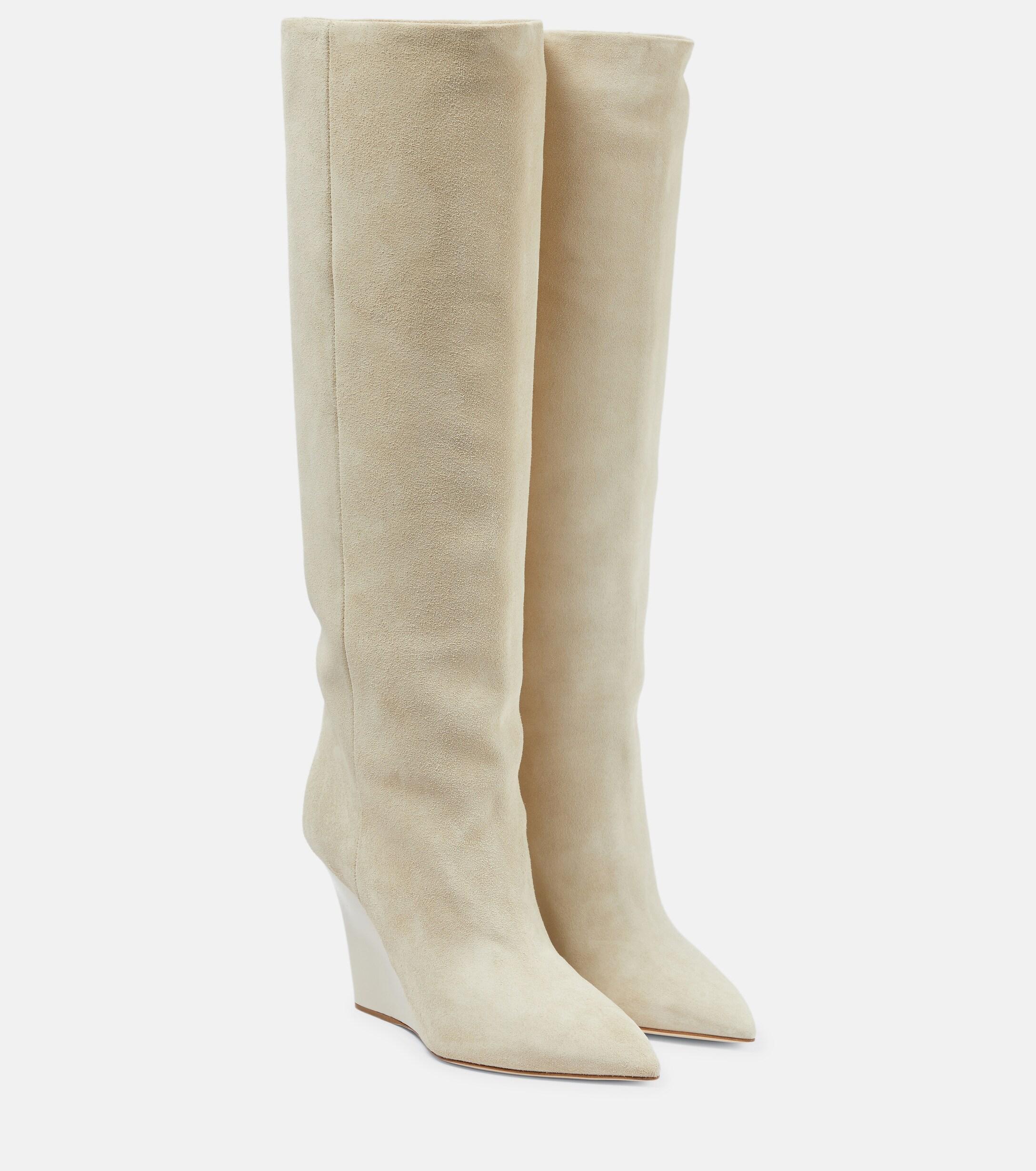 Paris Texas Wanda Suede Knee-high Boots | Lyst UK