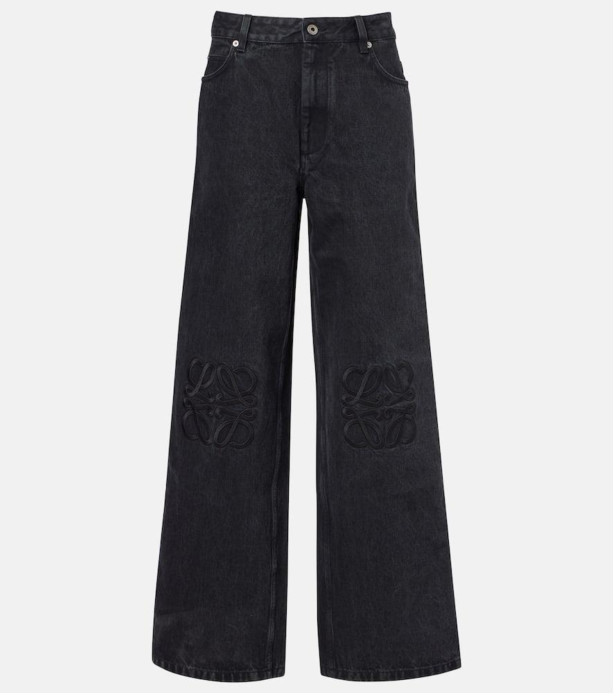 LOEWE High-rise wide-leg jeans ワイドレッグ ジーンズ Loewe High-rise wide-leg jeans Loewe