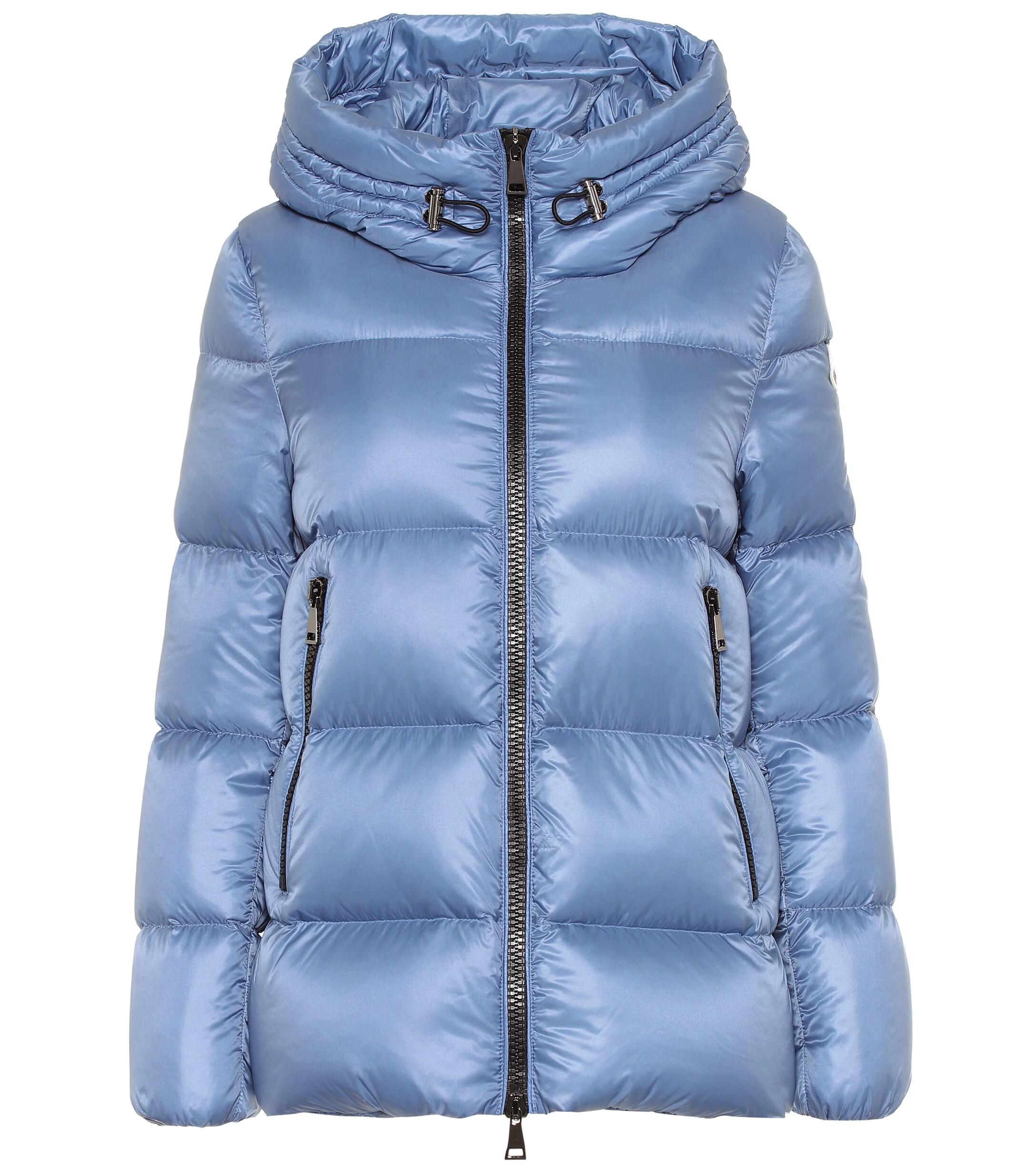 Moncler Seritte Down Jacket in Blue - Lyst
