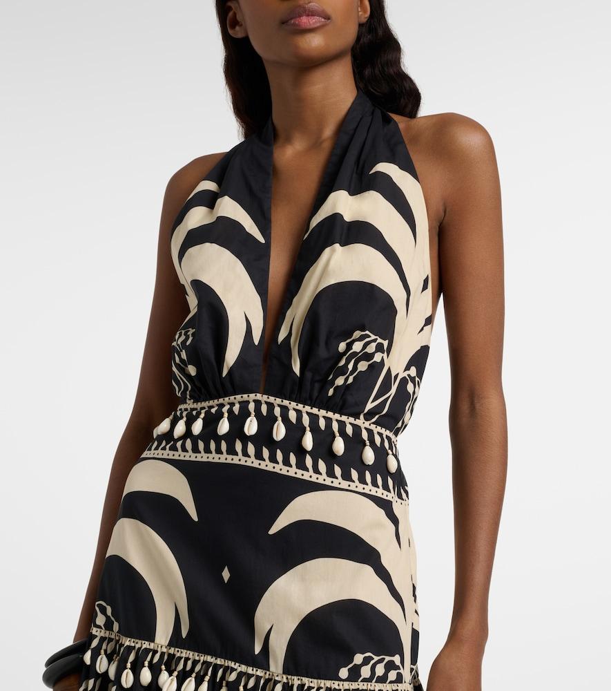 black dress pants petite Sombra Tropical Mini Dress