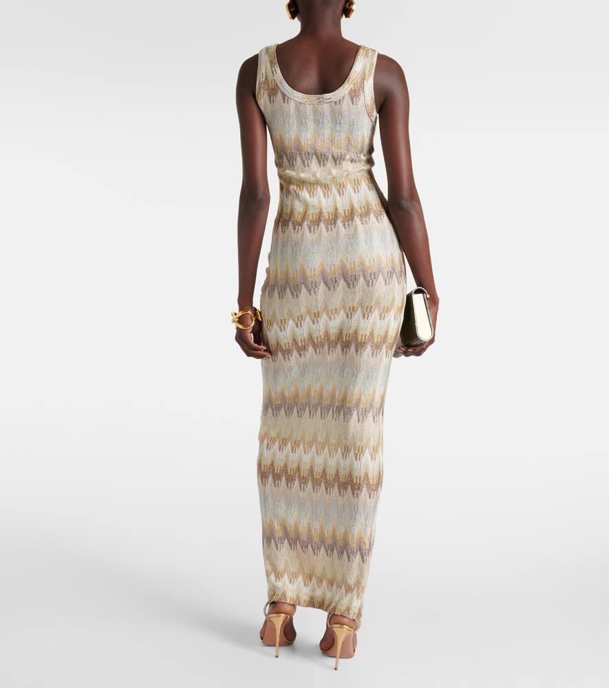 Missoni Metallic Knit Maxi Dress | Lyst