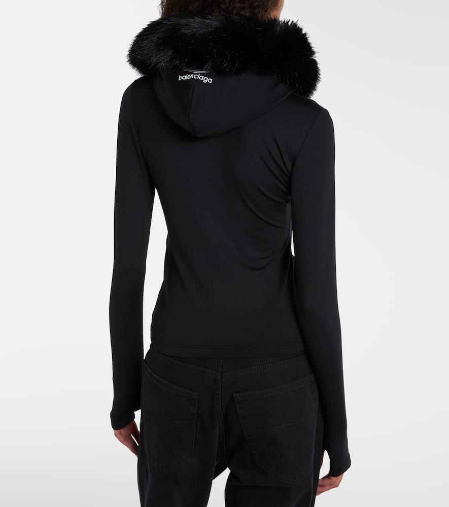 Balenciaga Kapuzenjacke in Schwarz Lyst AT