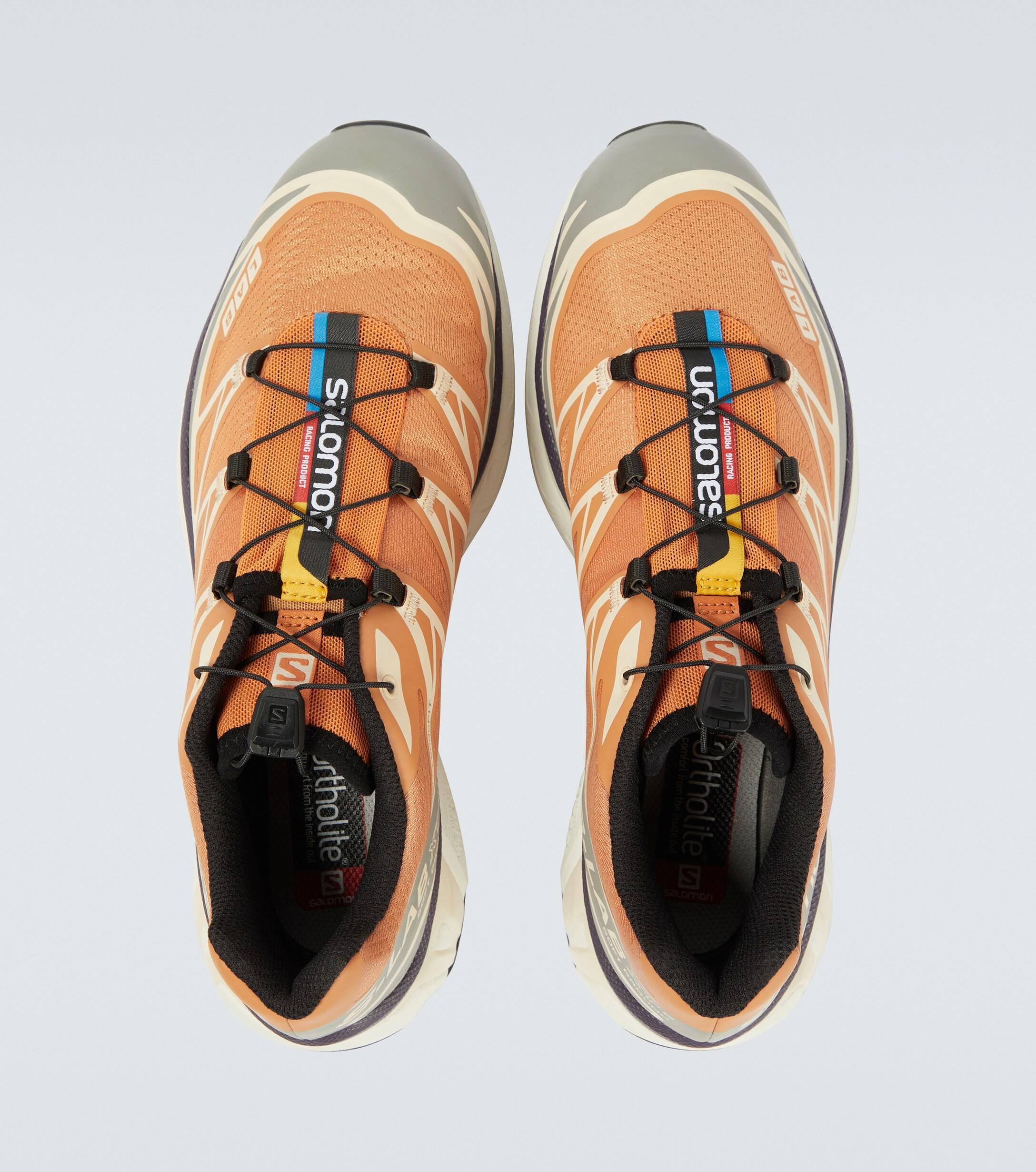 Salomon Xt-6 Sneakers in Orange for Men | Lyst