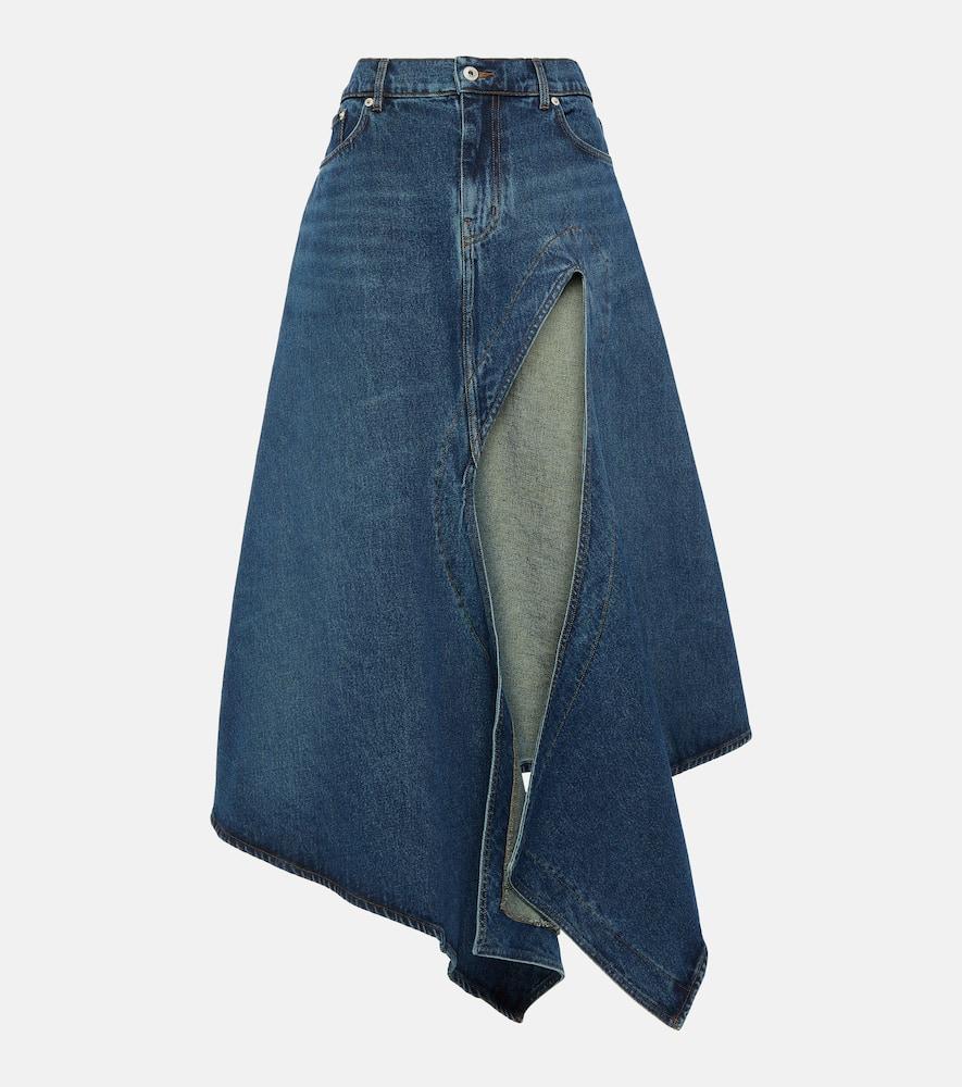 ワンピース Y PROJECT Women Mid Skirts 104DR006 BLUE Y. Project Mid-length skirts for Women | Online Sale up to