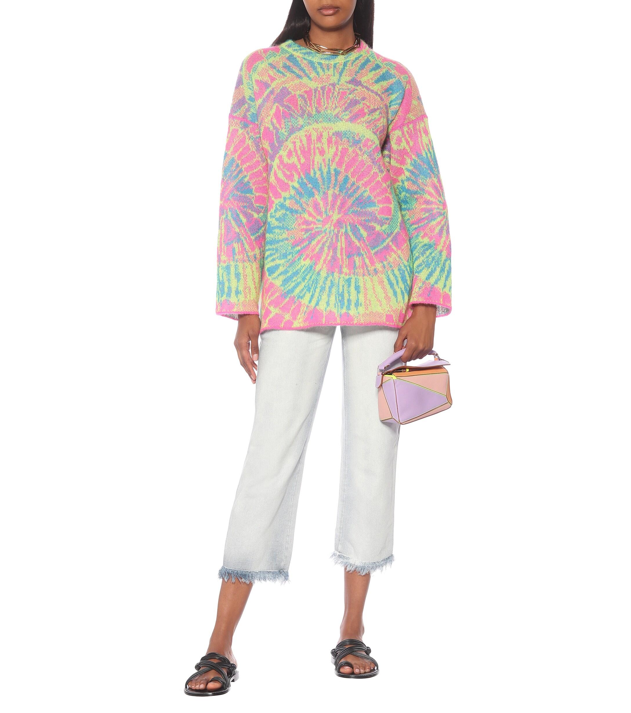 Loewe Paula's Ibiza Tie-dye Jacquard Sweater | Lyst