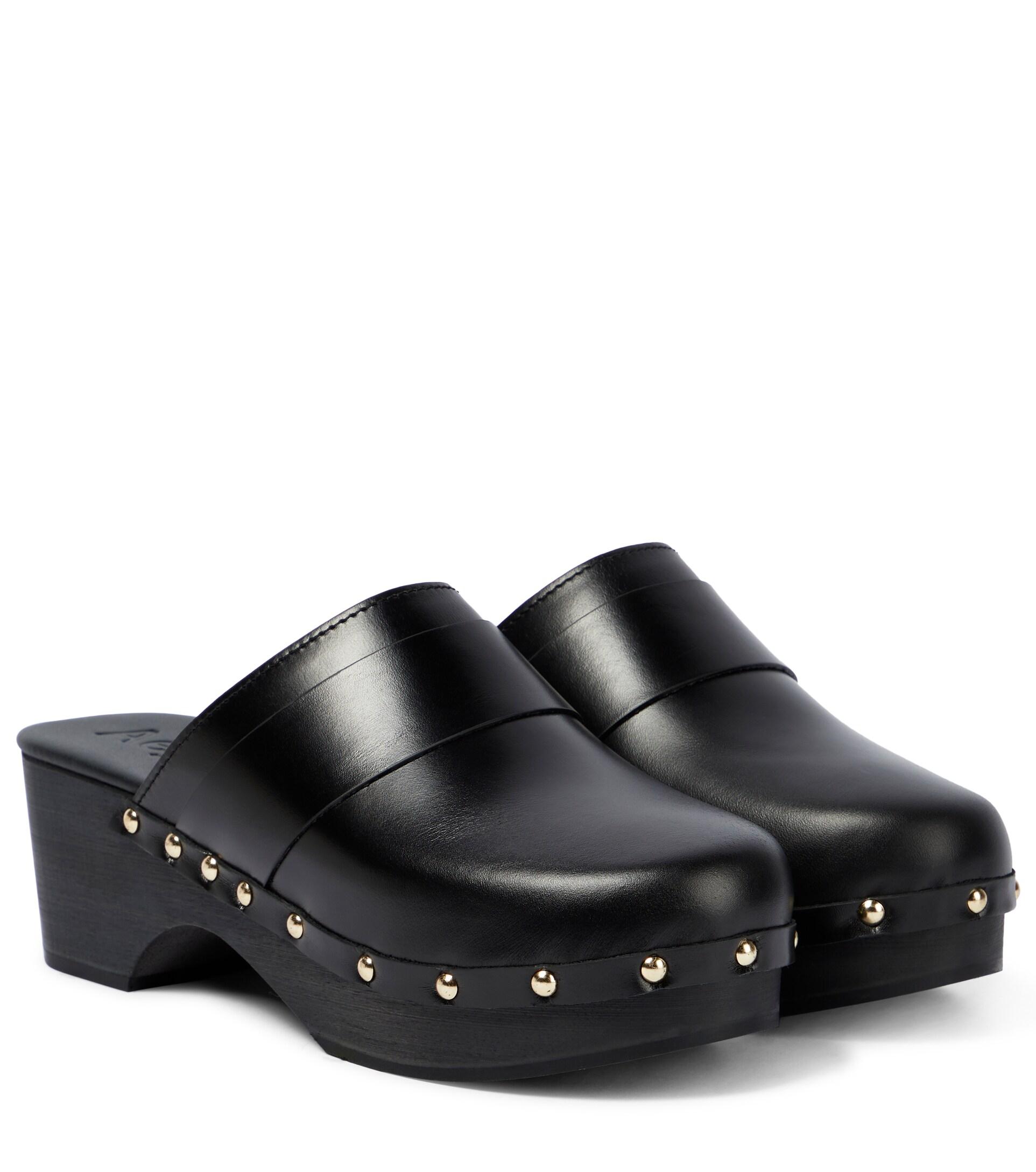 サンダル・ミュール aeyde Bibi Clogs - Aeyde - Butter - Leather Bibi Clogs - Aeyde - Lilac - Leather