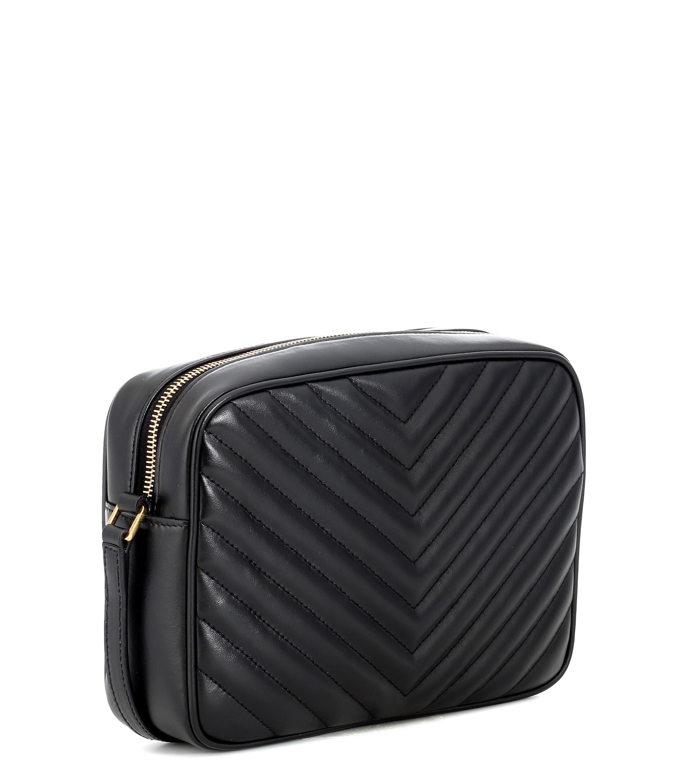 lou leather camera bag