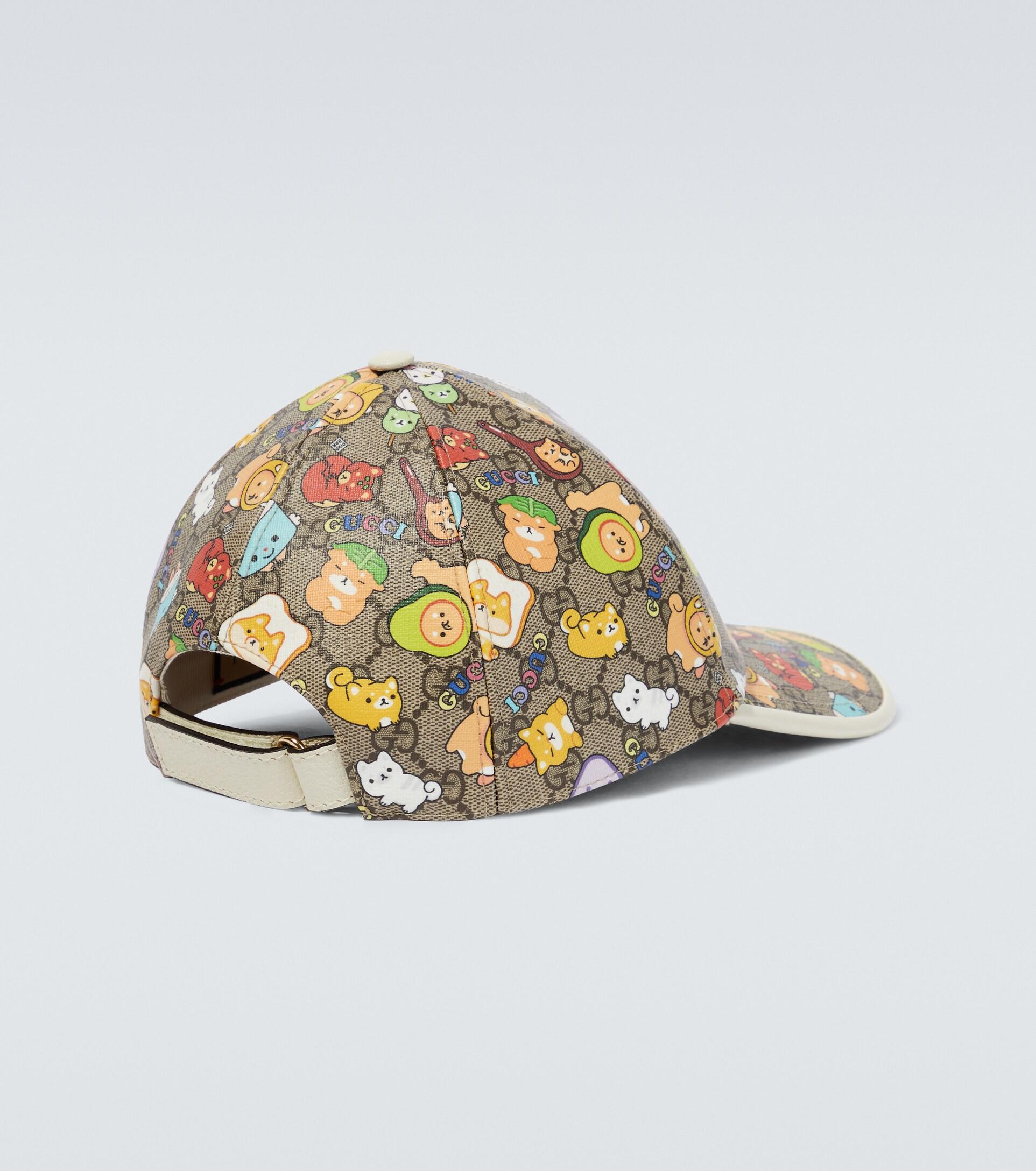 レア！　GUCCI キャップ　Mサイズ　57センチ　フラワーモチーフ GUCCI GG Floral Pattern Flower hat cap baseball cap 57cm