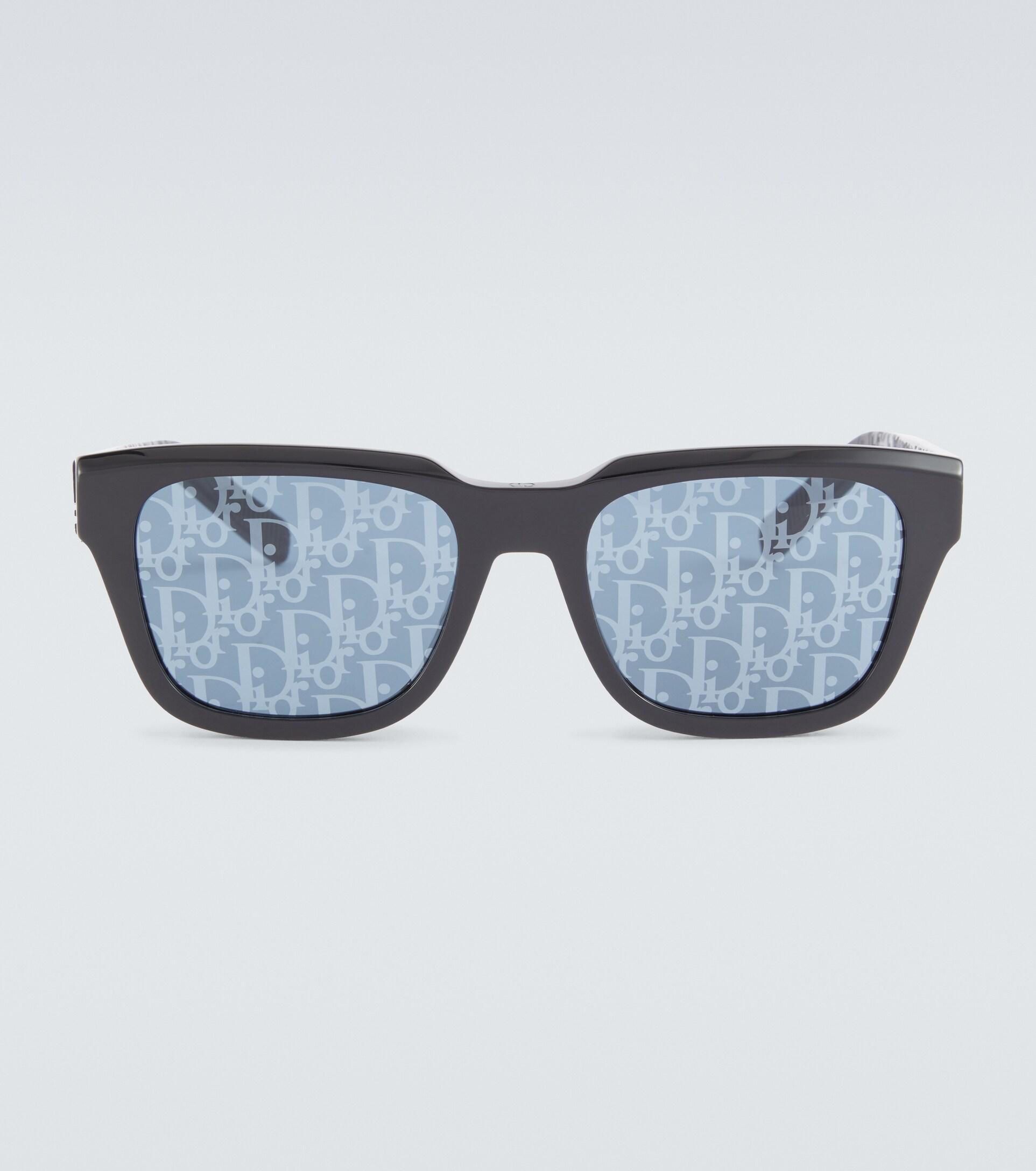 Dior B23 S1i Logo D-frame Acetate Sunglasses in Blue for Men | Lyst