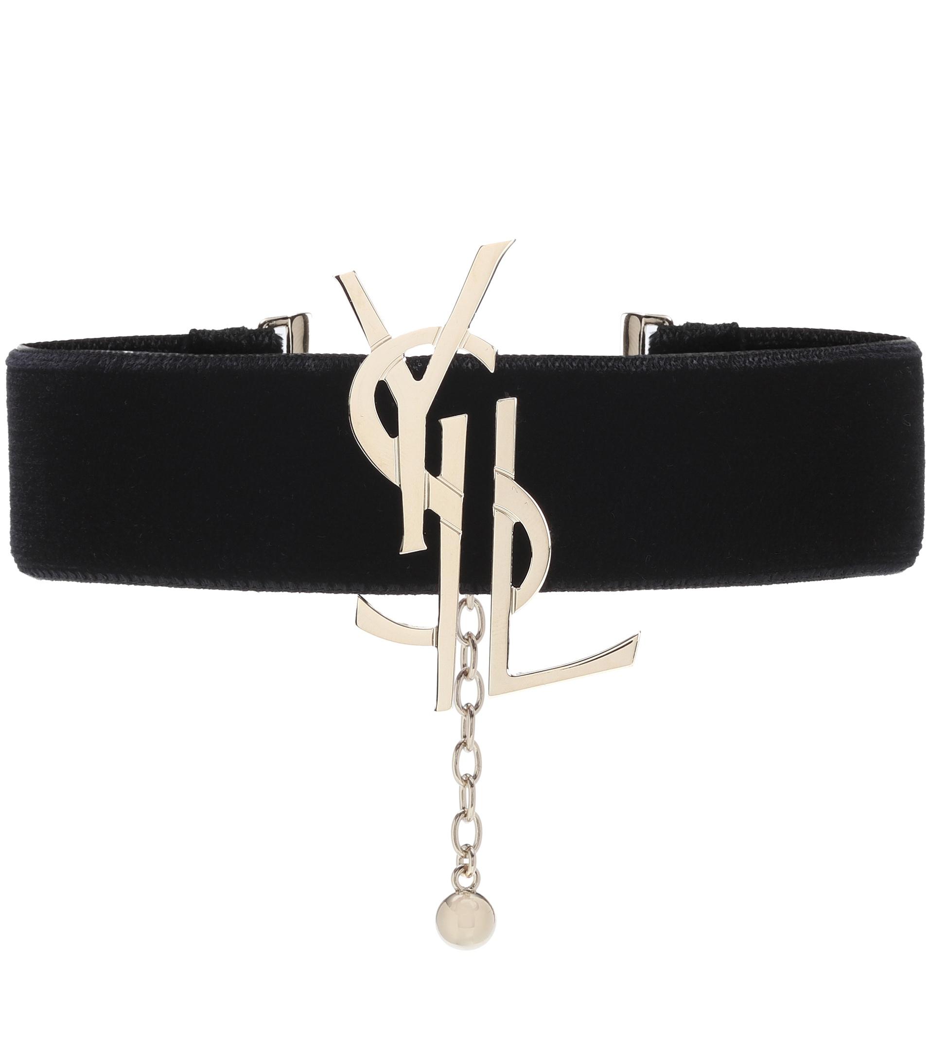 Velvet Ysl Choker