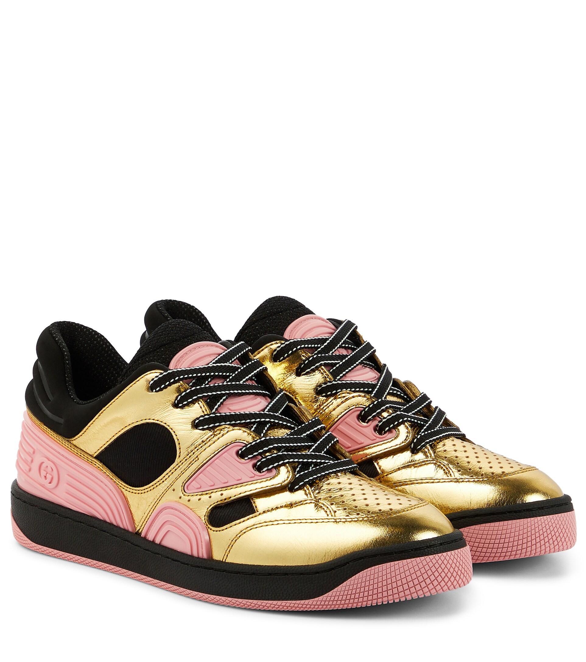 Gucci Basket Lowtop Sneakers Lyst