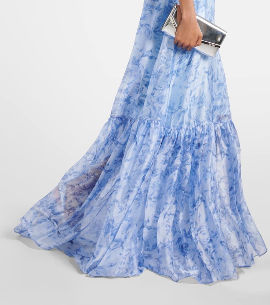 calluna dress blue rose STAUD STAUD CALLUNA DRESS BLUE ROSE - R25R2250OP-BURS