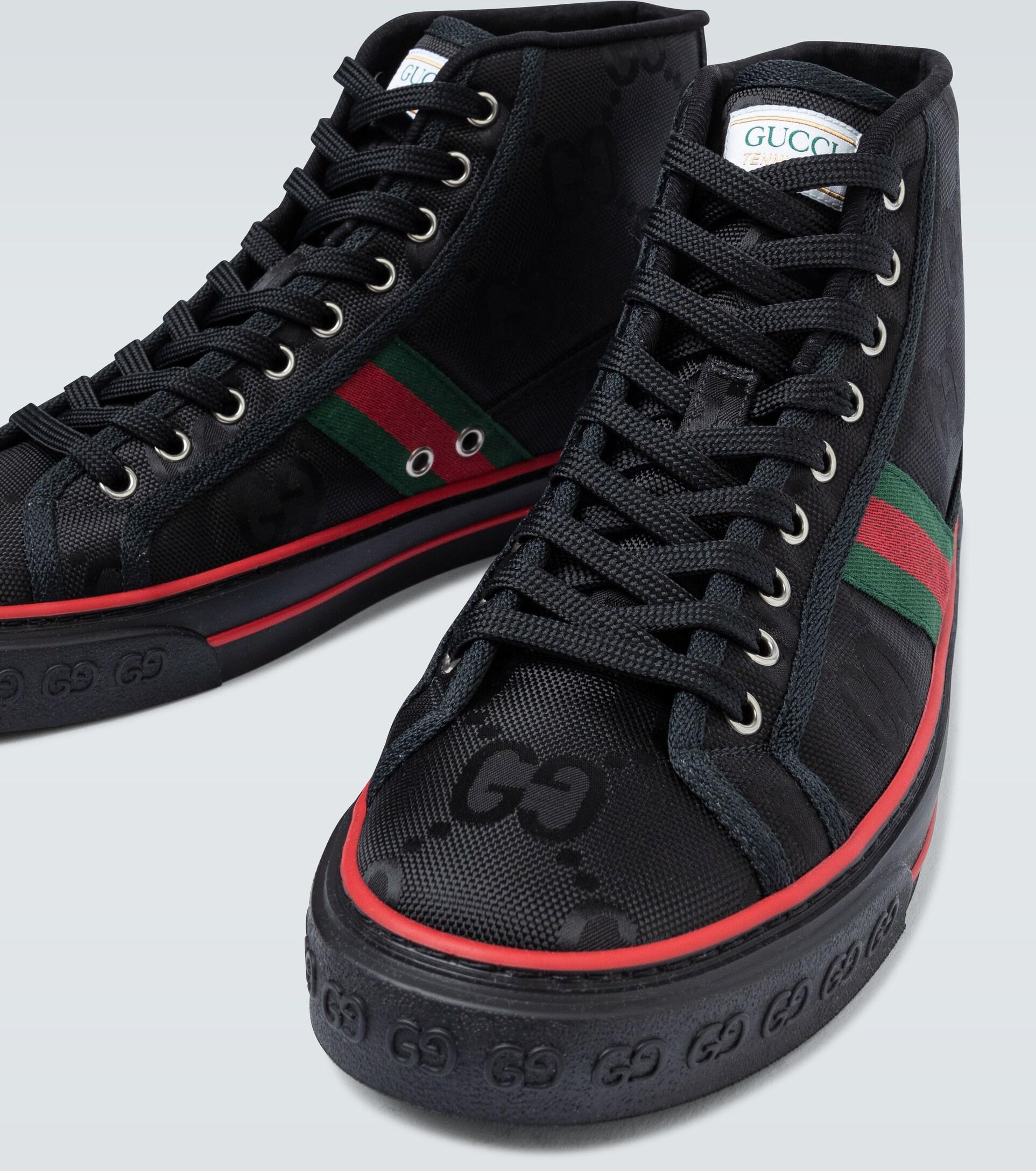 Gucci Off The Grid High-top Sneakers in Black for Men | Lyst