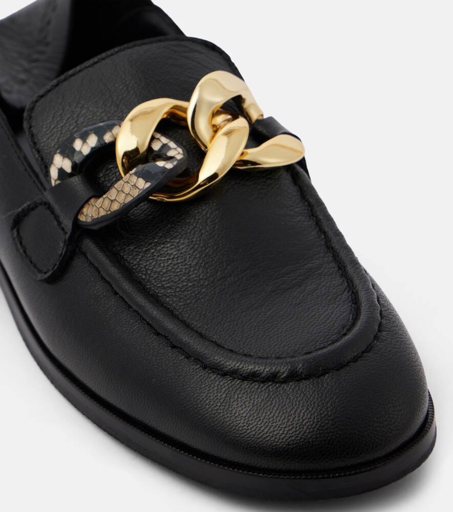 ローファー・オックスフォード SEE BY CHLOE Woman Loafers Black SB41030A 18027 See by Chloé Black Signature 1 Loafers Chloe