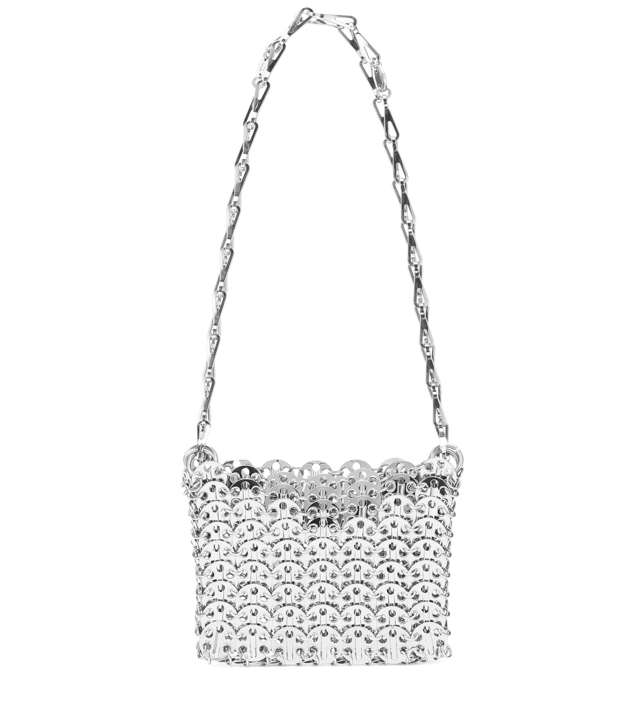 Paco Rabanne Iconic 1969 Shoulder Bag in Silver (Metallic) - Lyst