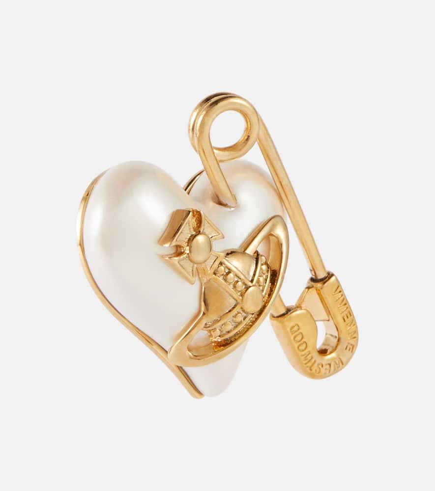 Vivienne Westwood Orietta Faux Pearl Earrings in Metallic | Lyst