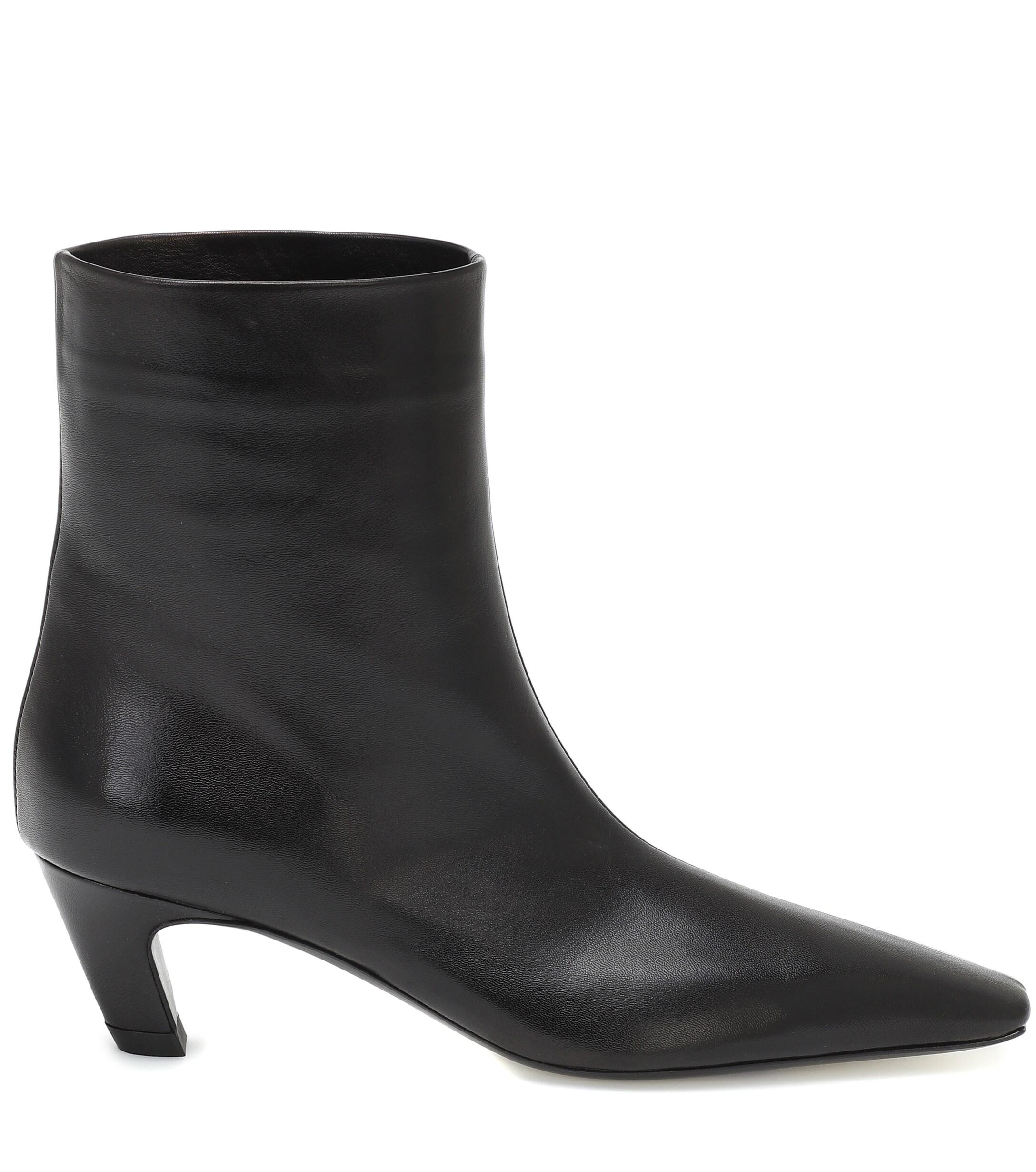 khaite ankle boots