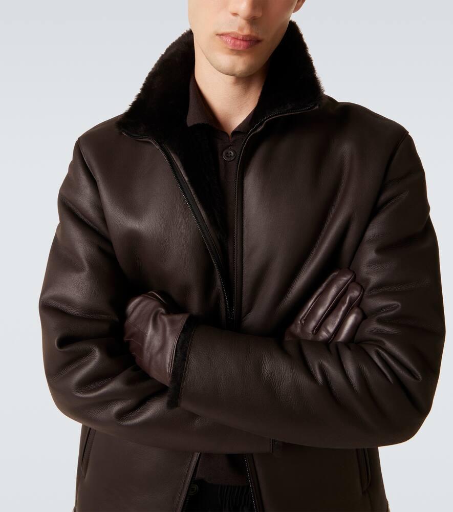 Giorgio Armani Leather jackets for Men | Online Sale up to 60% off