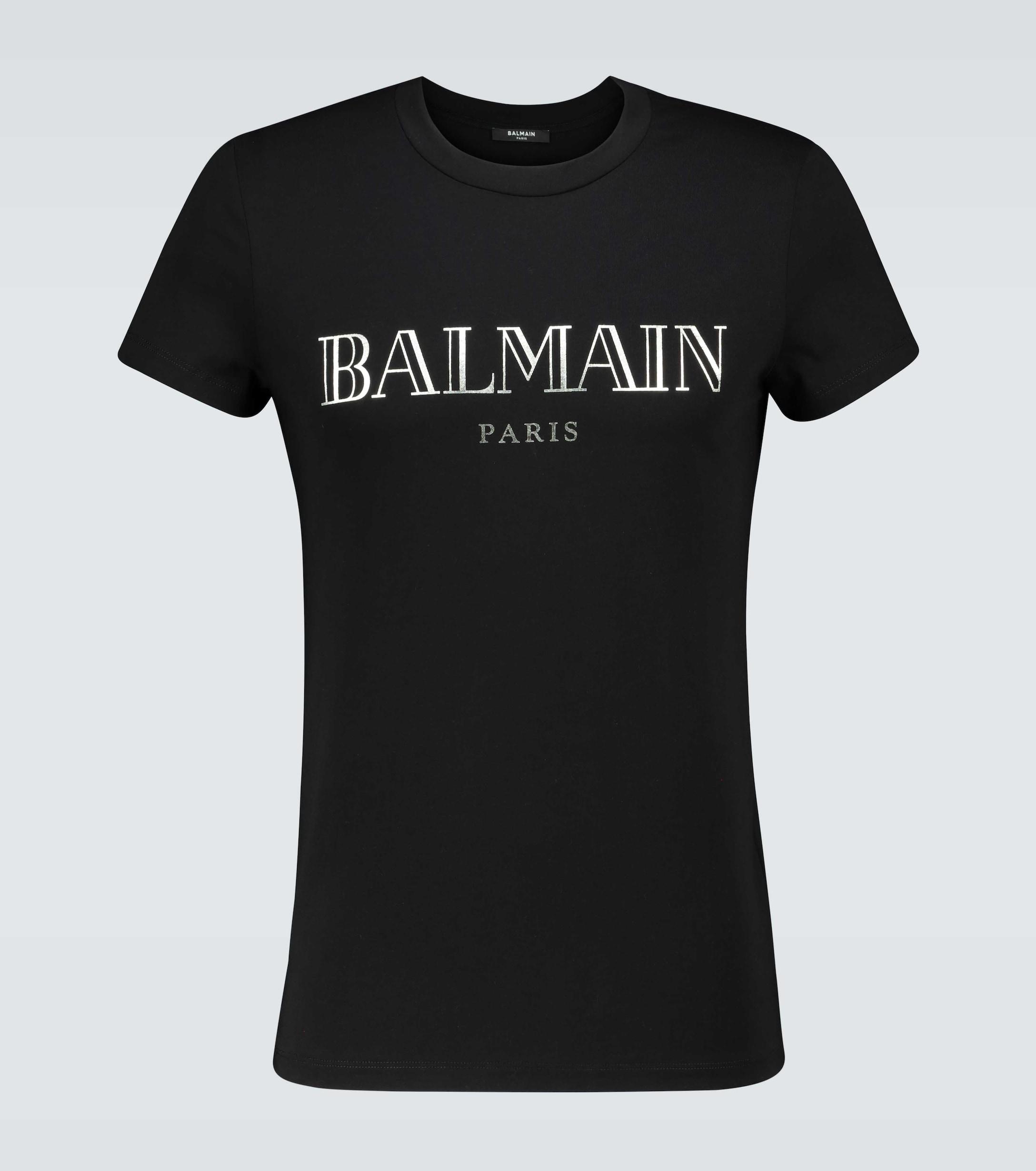 Balmain Paris Vintage T-shirt in Black for Men | Lyst