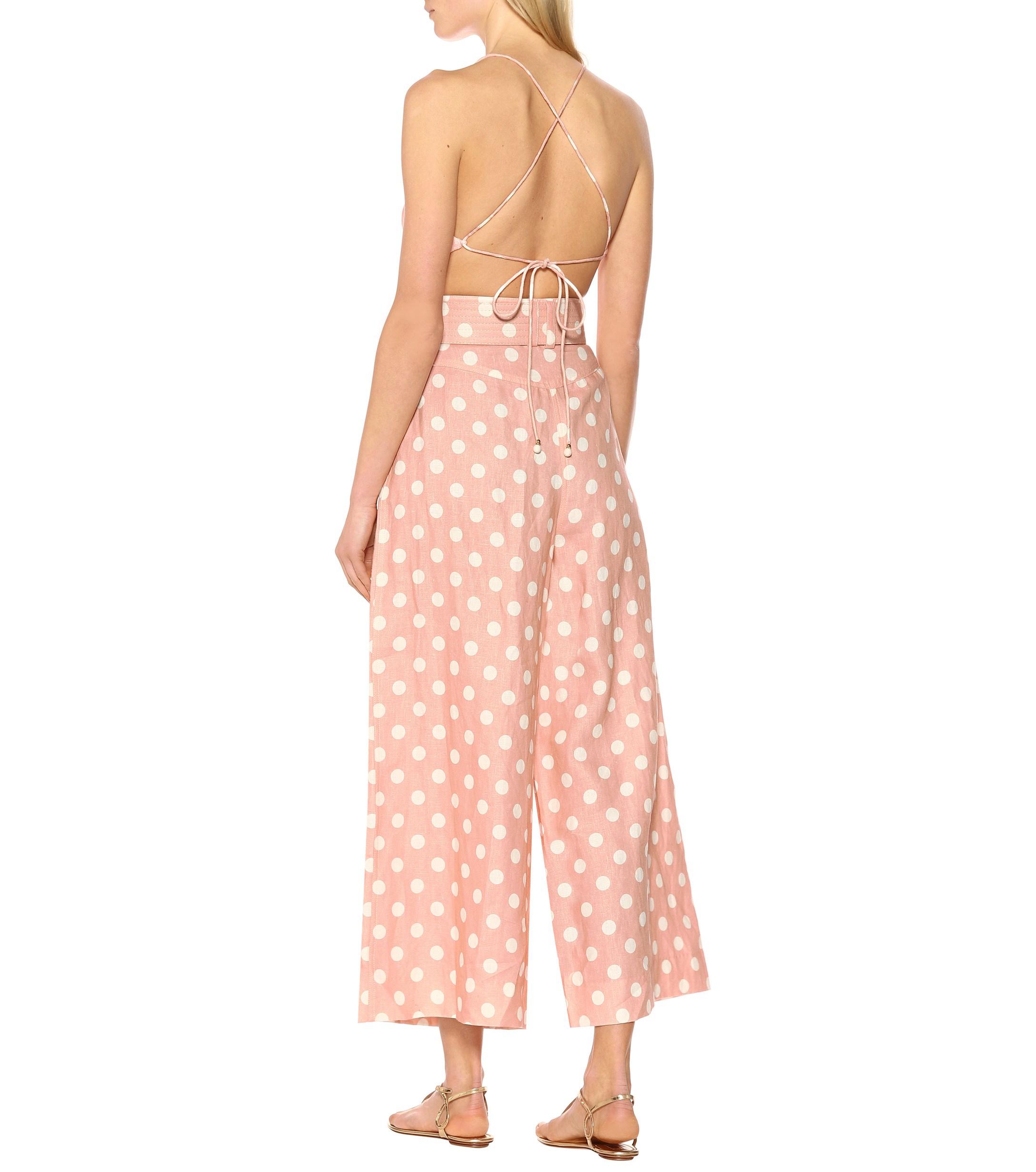 Zimmermann Corsage Safari Polka-dot 