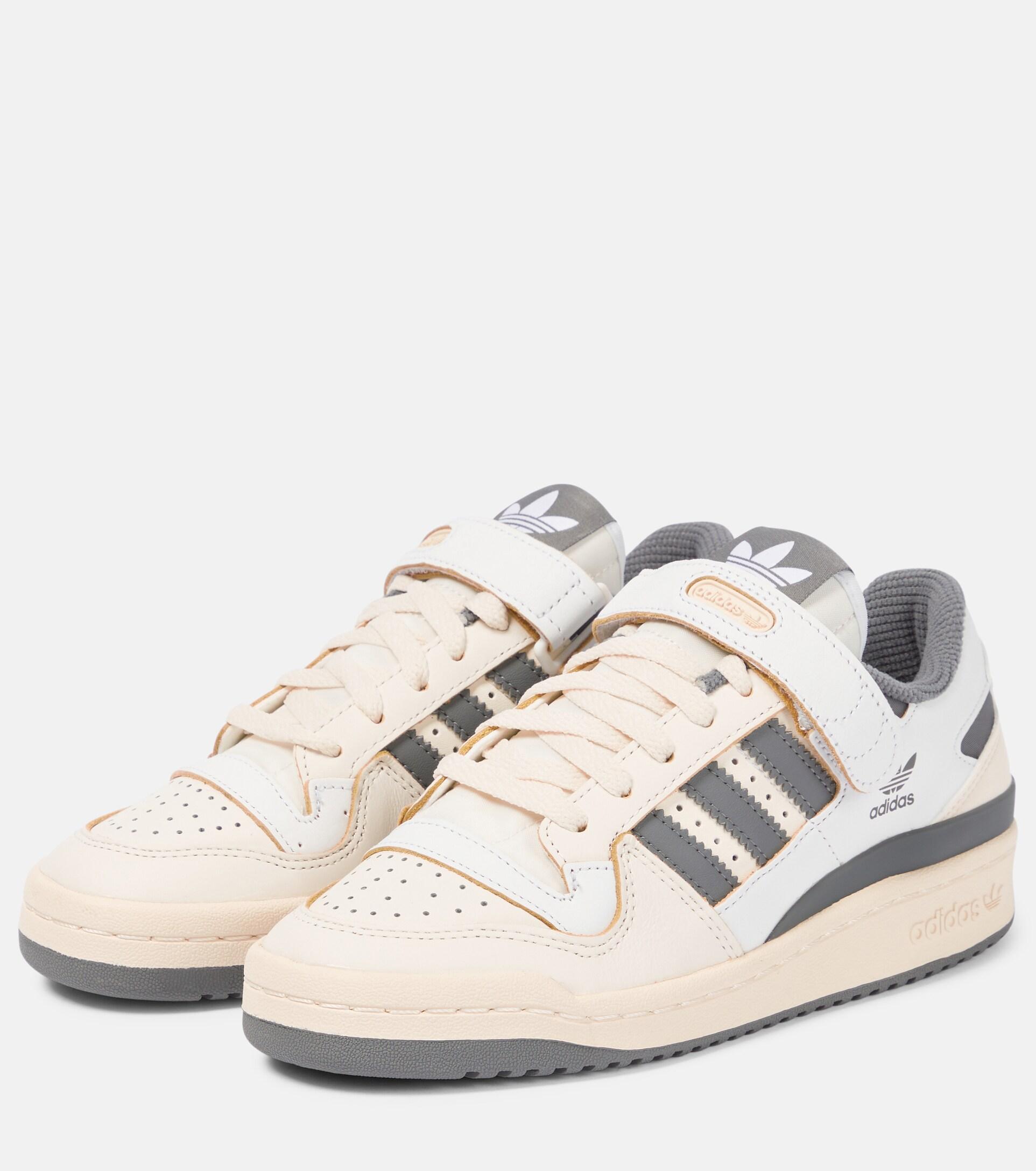 adidas Forum 84 Leather Sneakers in White | Lyst