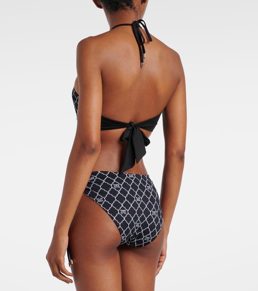 【Max Mara Beachwear】Santina プリント ビキニボトム Max Mara Santina Printed Bikini Bottoms in Blue | Lyst