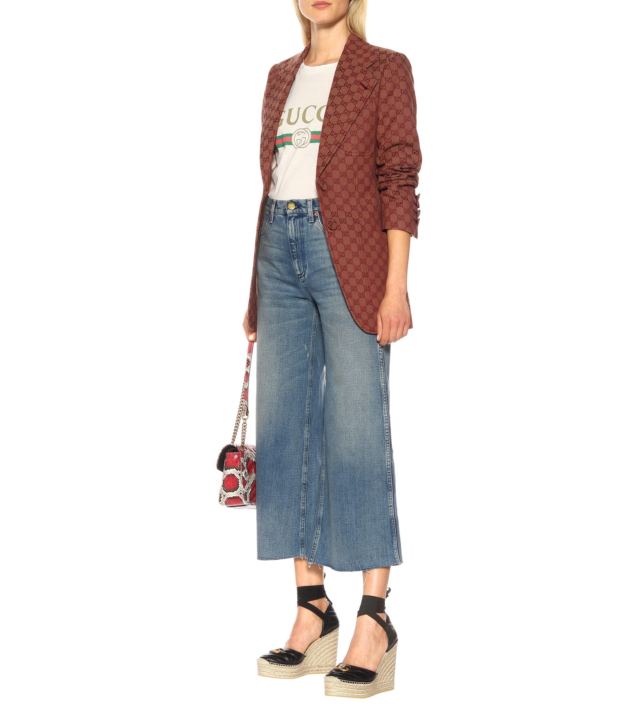 gucci palmyra wedges